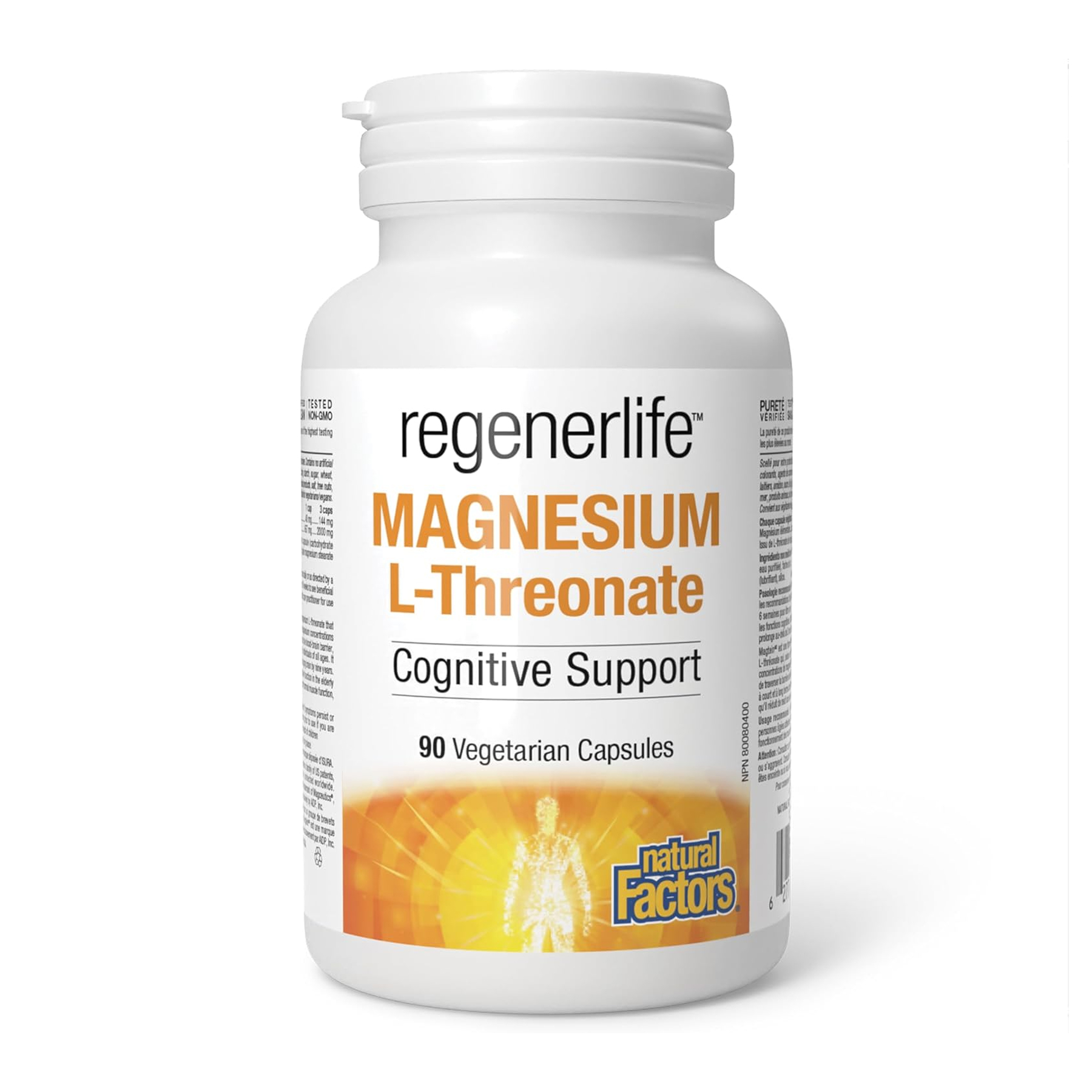 Natural Factors Magnesium L-Threonate 667mg - 90 vcaps 2023-10-5920