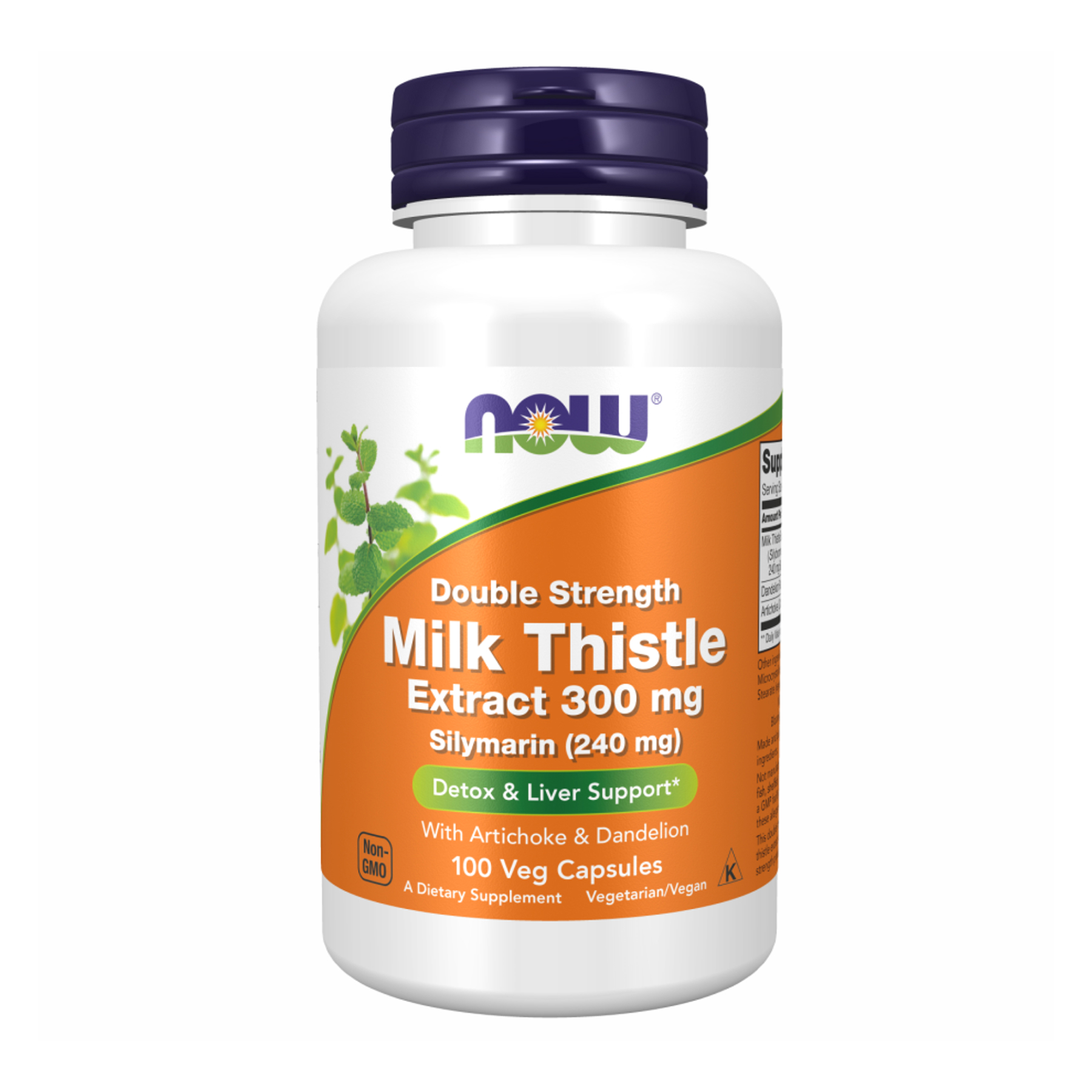 Now Foods Silymarin Milk Thistle 300mg - 100 vcaps 2022-10-0713