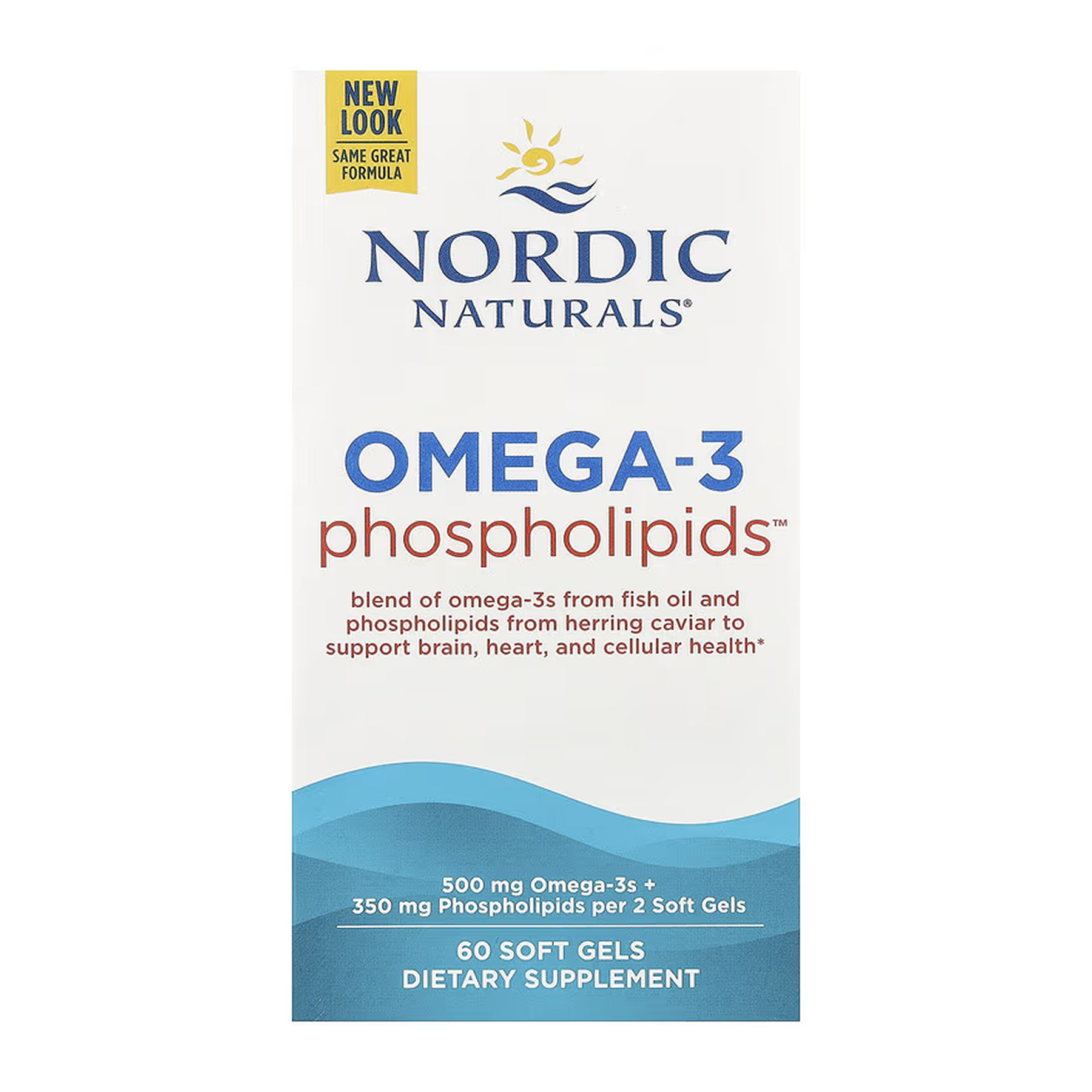 Nordic Naturals Omega-3 Phospholipids - 60 softgels 2023-10-7942