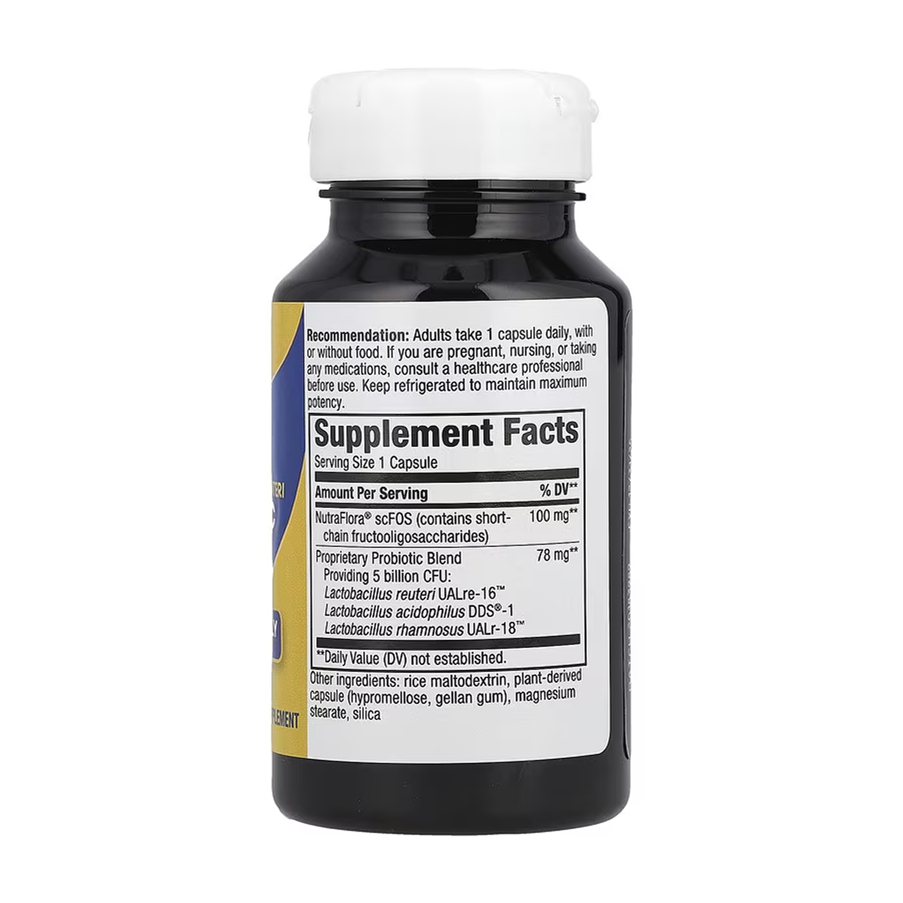Nature's Way Primadophilus® Reuteri - 90 vcaps (Пошкоджена банка) 2023-10-7885