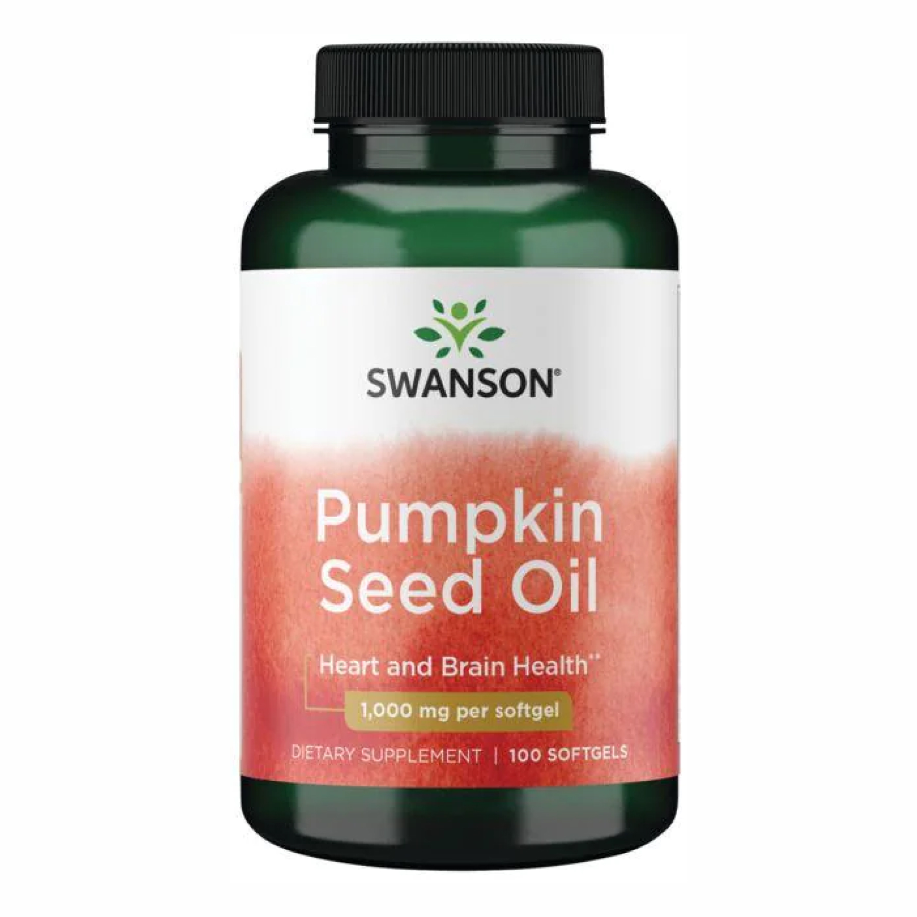 Swanson Pumpkin Seed Oil 1,000 mg - 100softgels 100-31-6748154-20