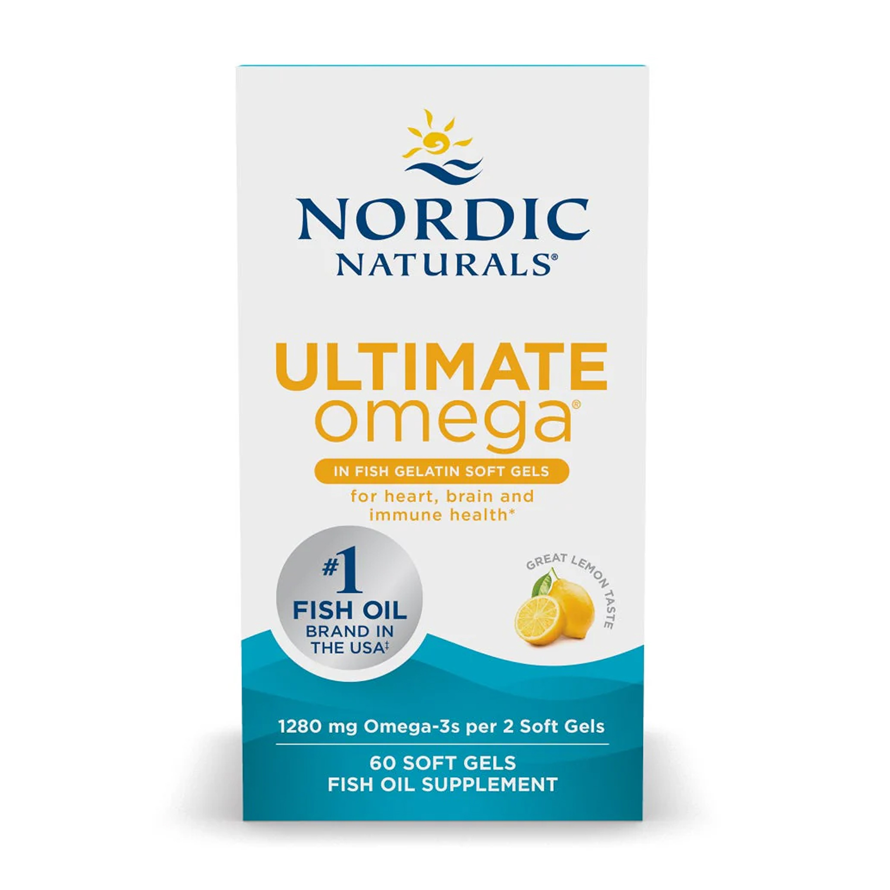 Nordic Naturals Ultimate Omega Fish Gels - 60 softgels 2023-10-5957