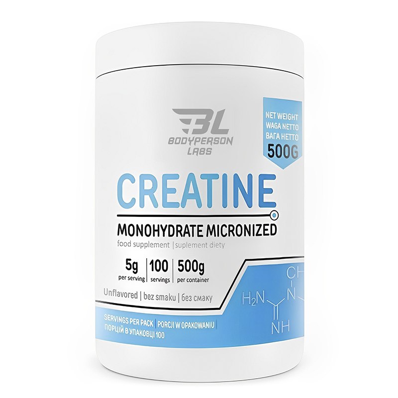 Bodyperson Labs Creatine monohydrate - 500g Pure 100-97-7119051-20