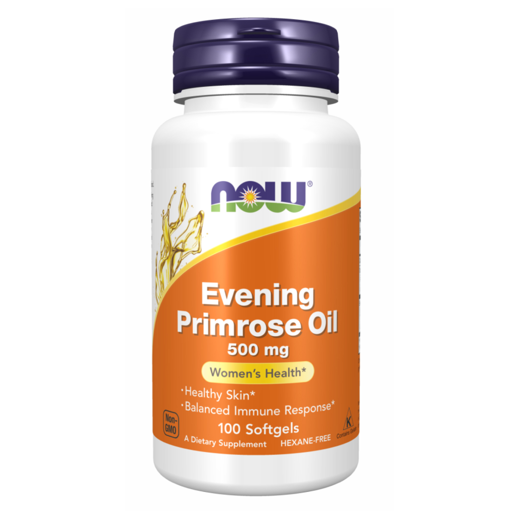 Now Foods Evening Primrose 500mg - 100 sgels (Повреждена банка) 2023-10-7793