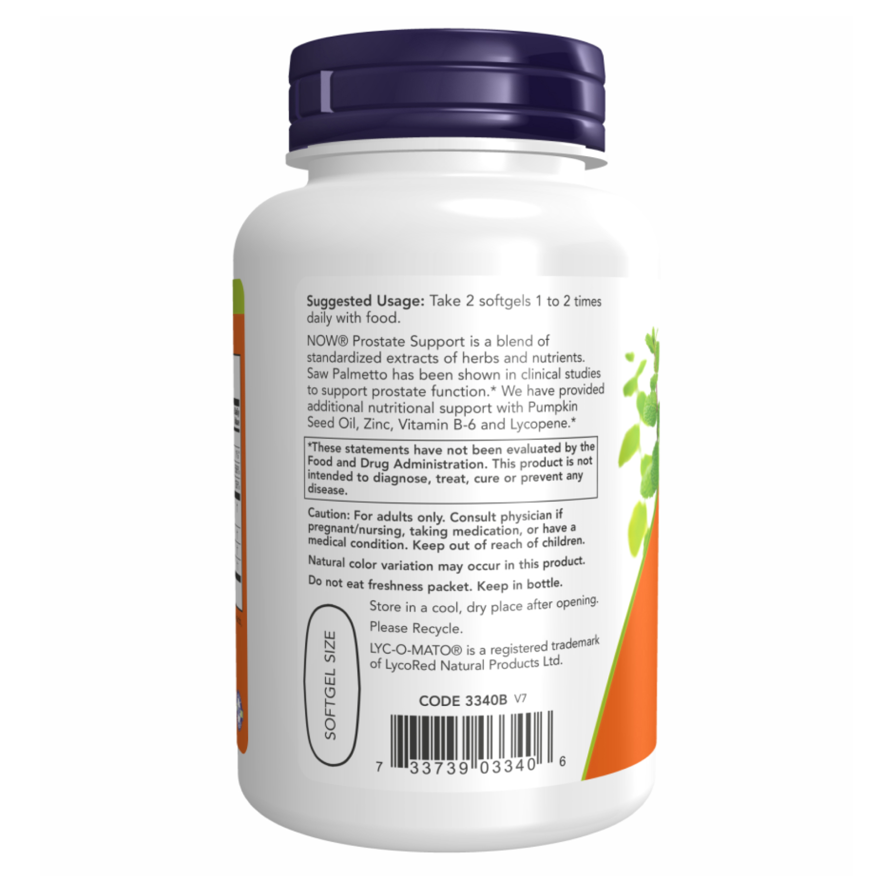 Now Foods Prostate Support - 90 sgels 2022-10-1325