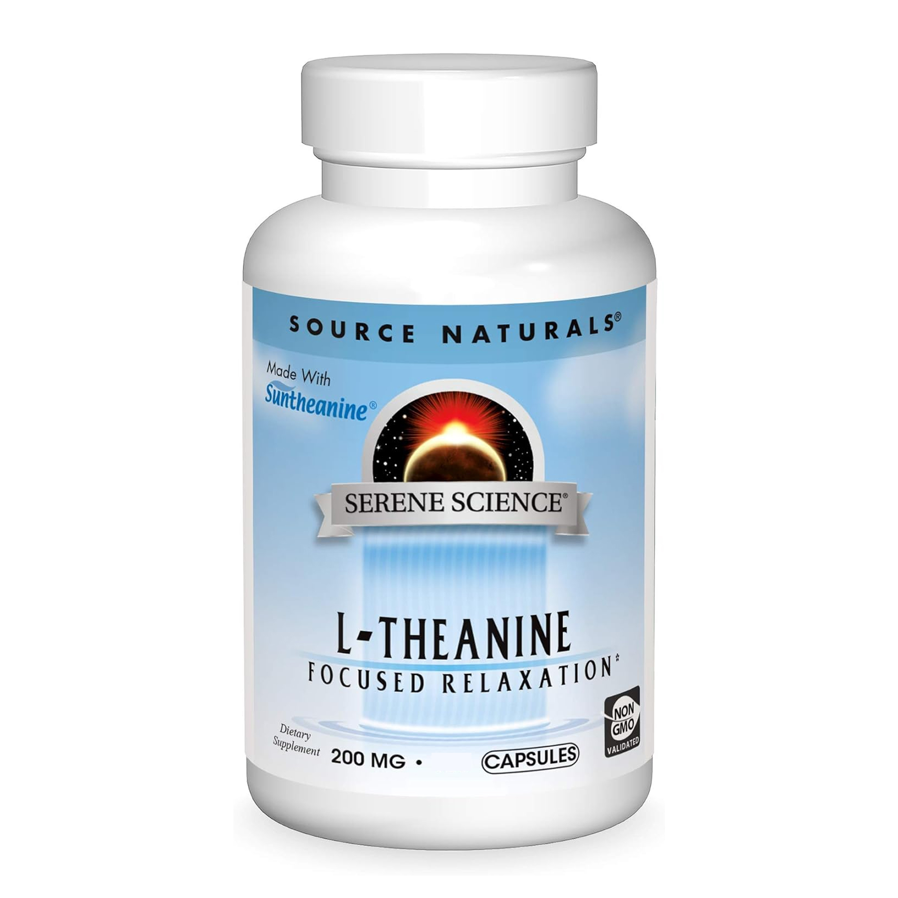Source Naturals Serene Science® L-Theanine 200 mg - 30 tabs 2023-10-6161