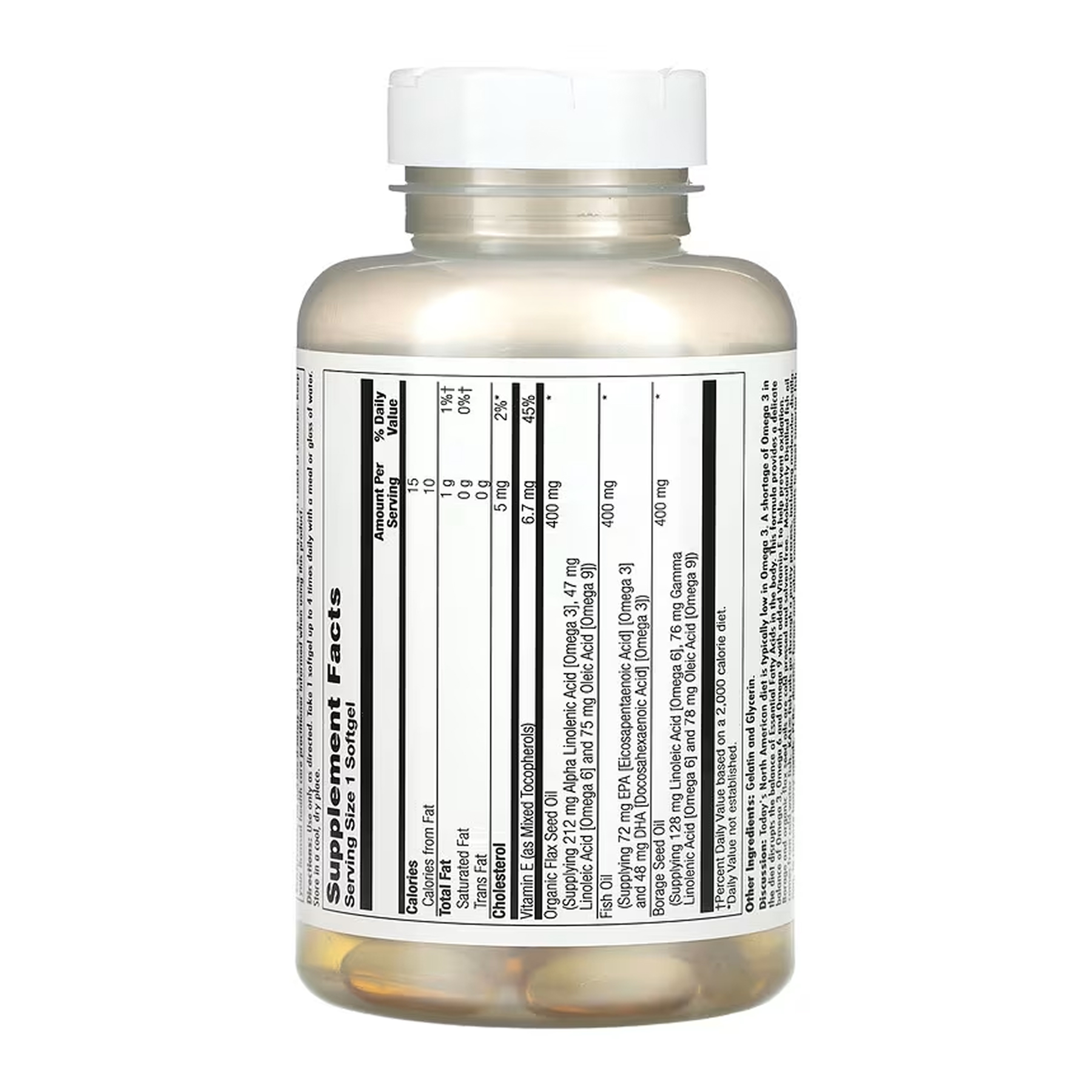 KAL Ultra Omega 3-6-9 1200mg - 100 softgels 2023-10-7598