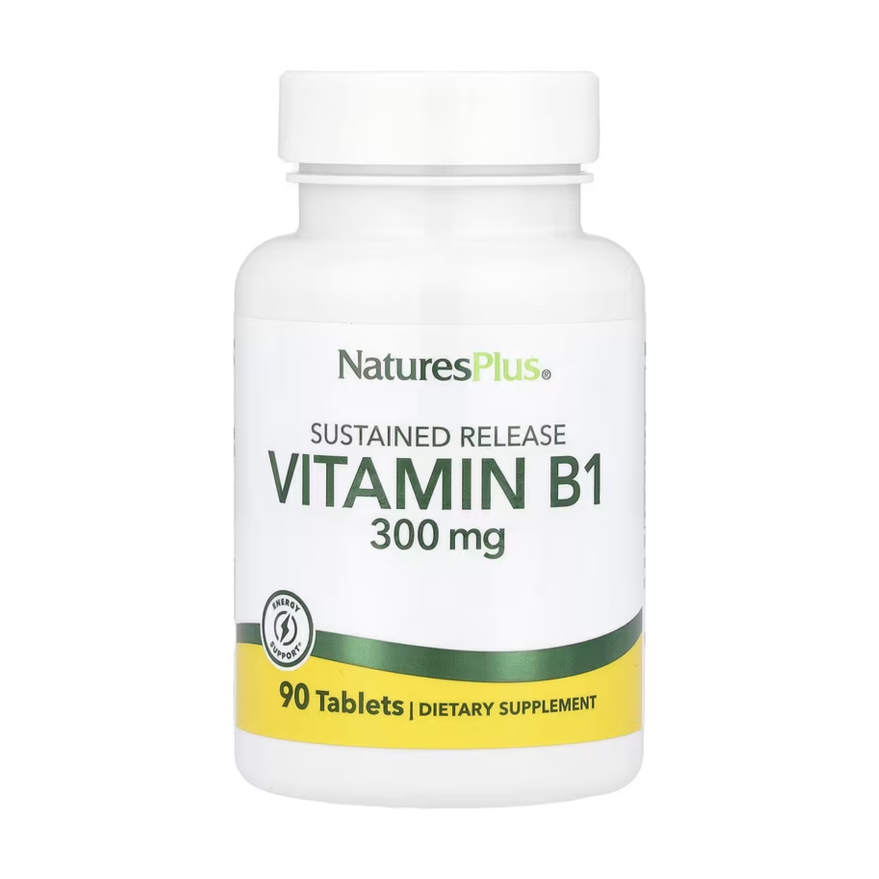 Nature's Plus Vitamin B-1 300mg - 90 tabs 2023-10-5218