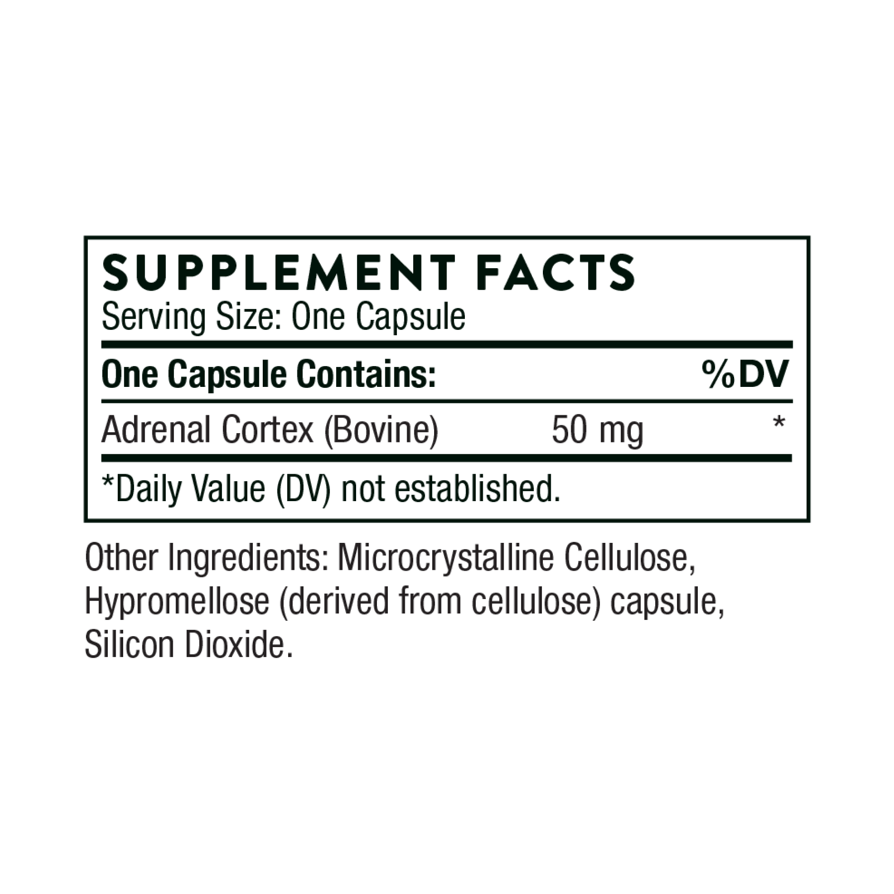Thorne Adrenal Cortex - 60 caps (Затерта дата) 2024-11-0149