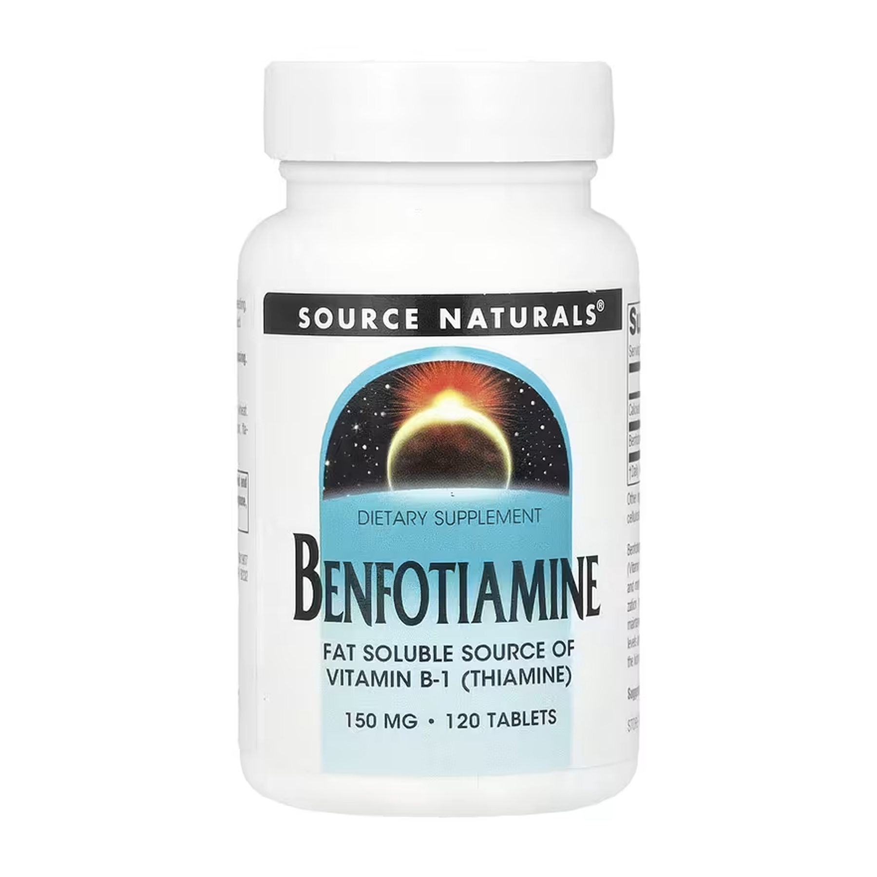 Source Naturals Benfotiamine 150mg - 120 tabs 2023-10-5890