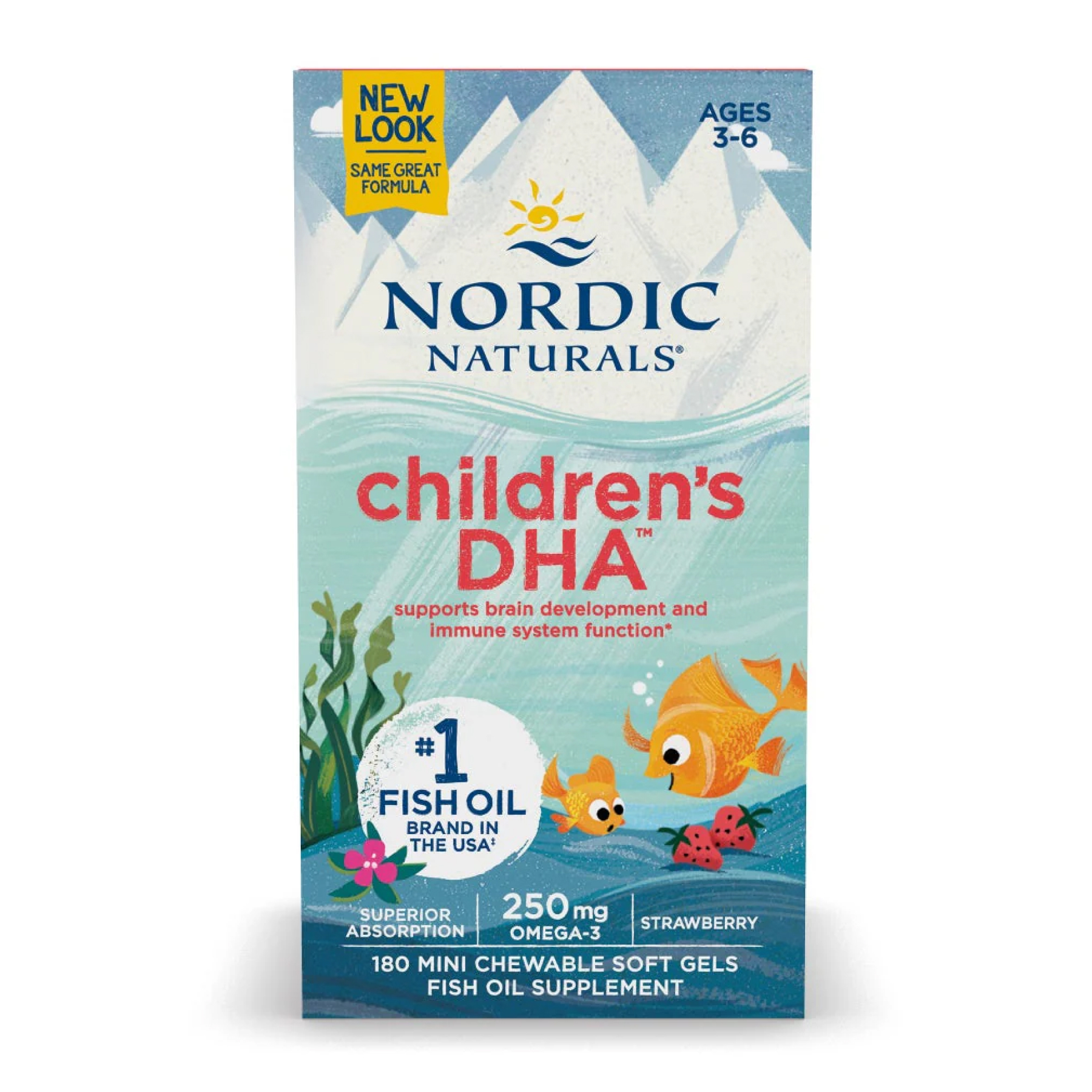 Nordic Naturals Children's DHA - 180 mini softgels 2023-10-5959