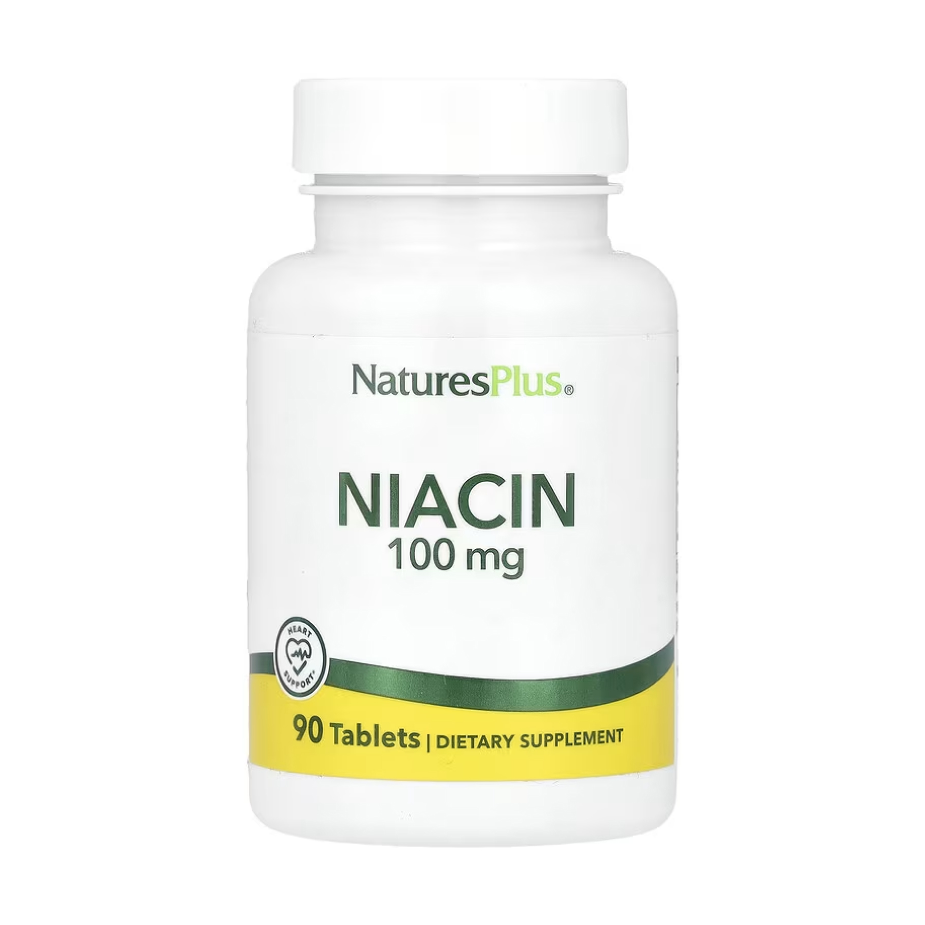 Nature's Plus Niacin 100mg - 90 tabs 2023-10-5219