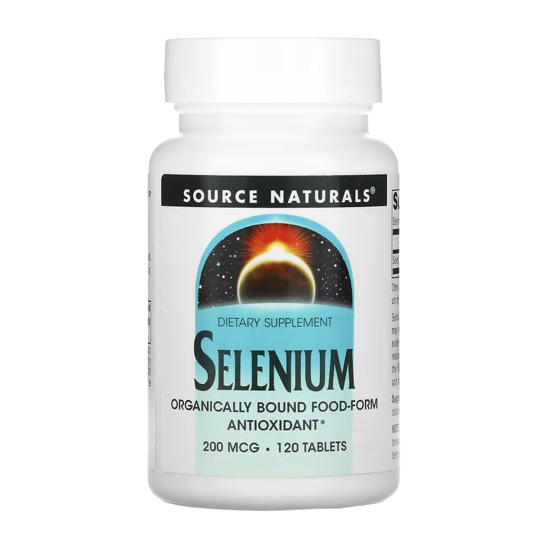 Source Naturals Selenium 200mcg - 120 tabs 2023-10-4615