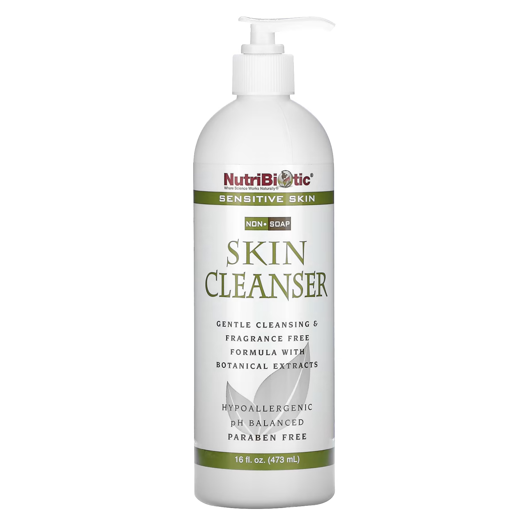 Nutribiotic Skin Cleanser Sensitive Skin - 473 ml 2022-10-1730