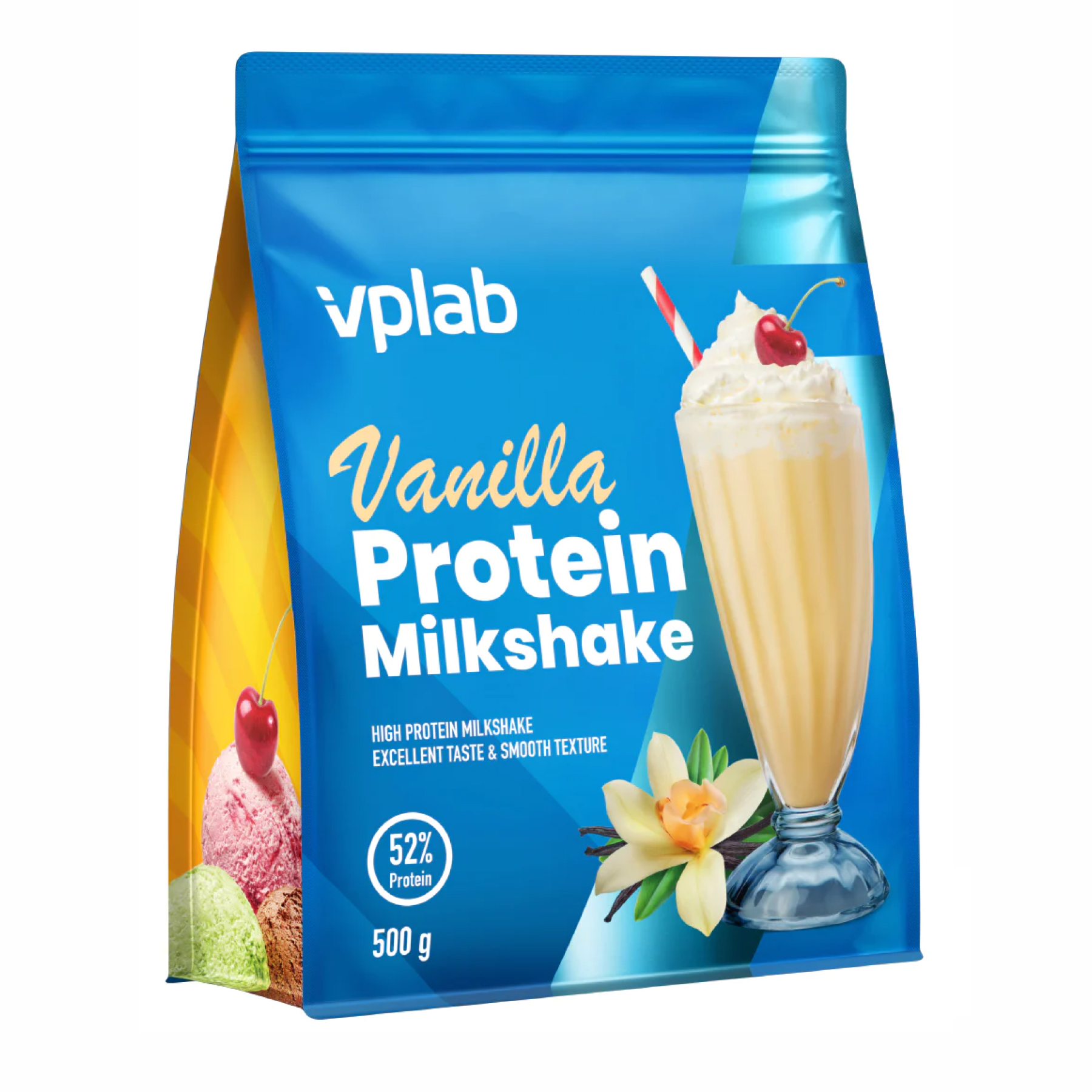 VPLab Protein Milkshake - 500g Vanilla 2022-10-0489