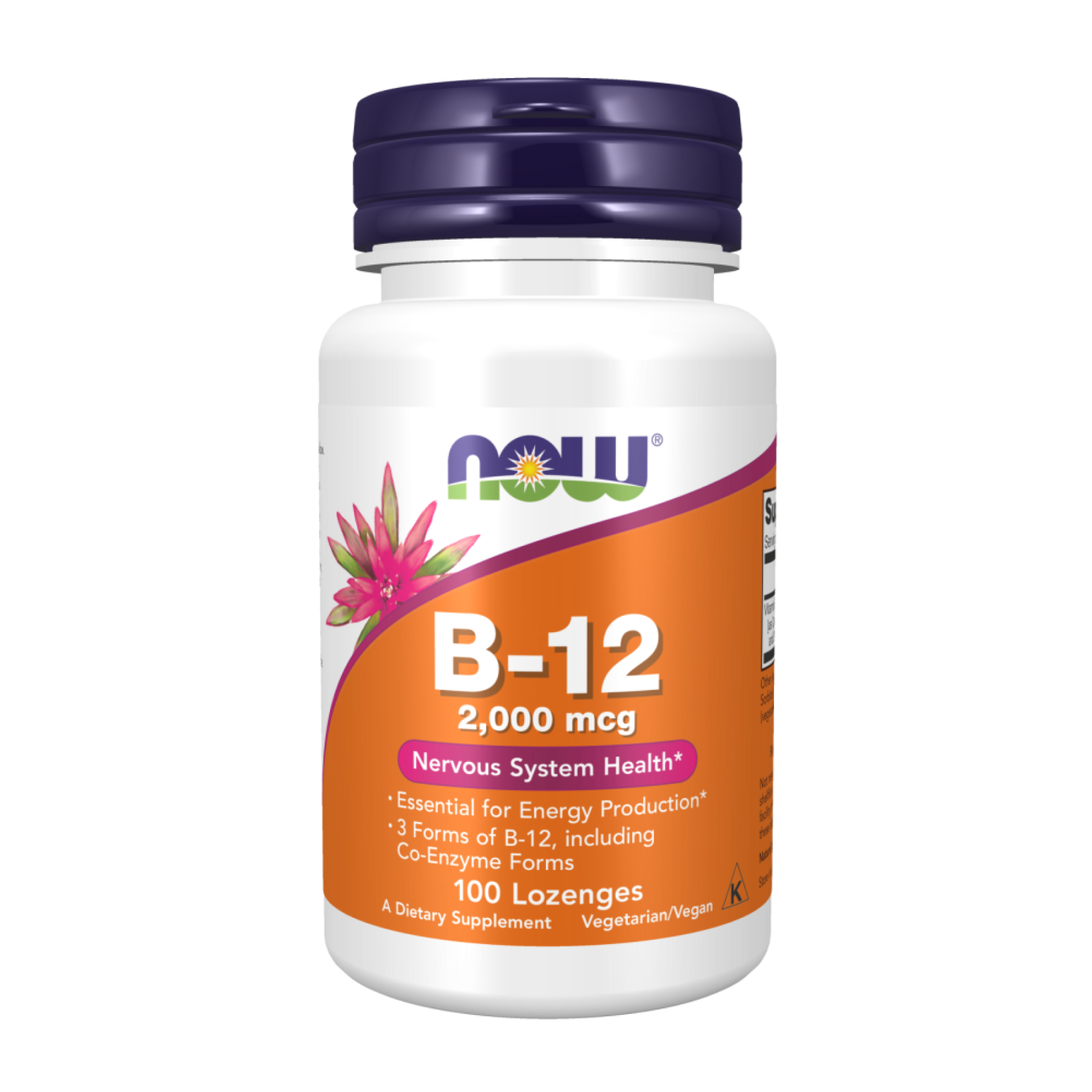 Now Foods B-12 2000mcg - 100 lozenges 2023-10-2512