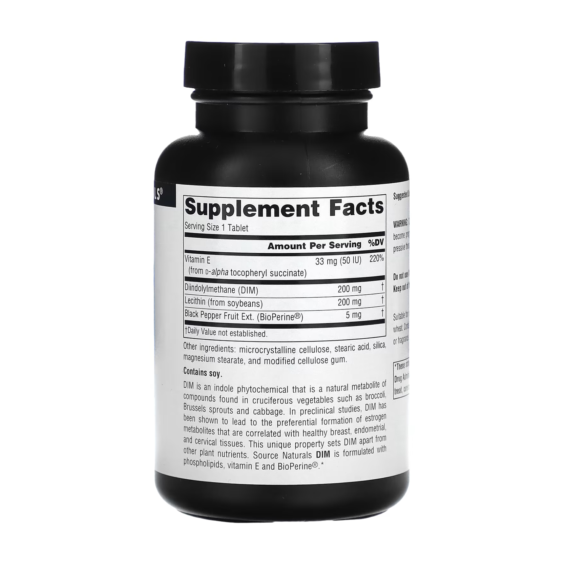 Source Naturals DIM 200mg - 60 tabs 2023-10-2708