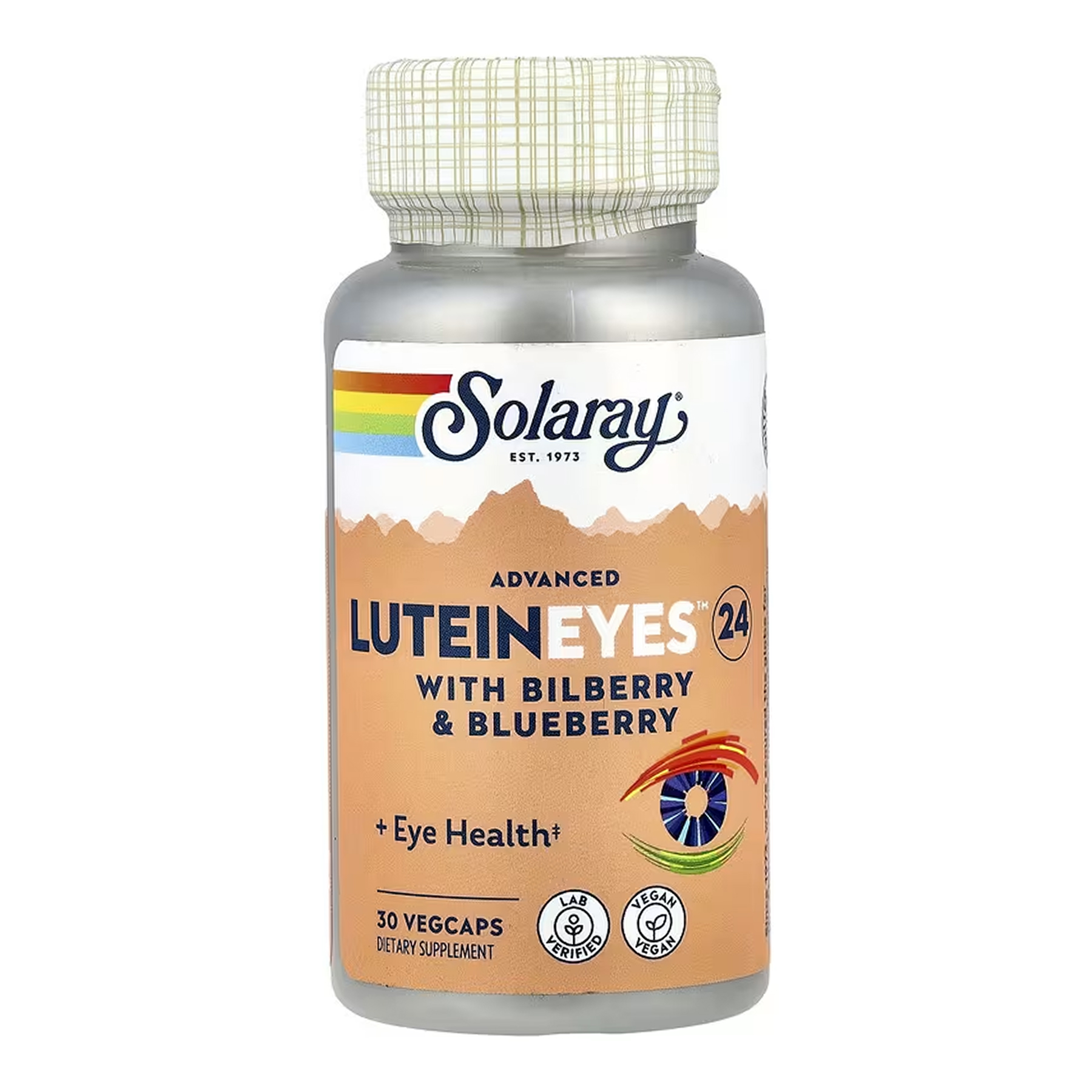 Solaray Lutein Eyes 24 - 30 vcaps 2023-10-6998