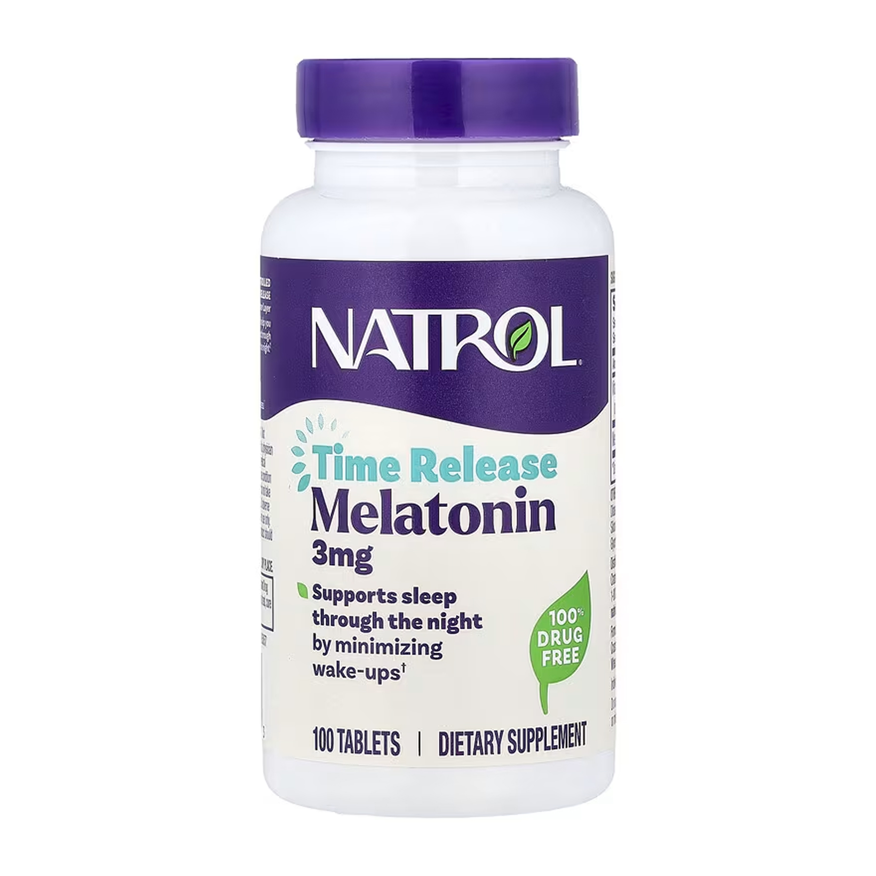 NATROL Melatonin 3mg - 100 tabs 2023-10-6233
