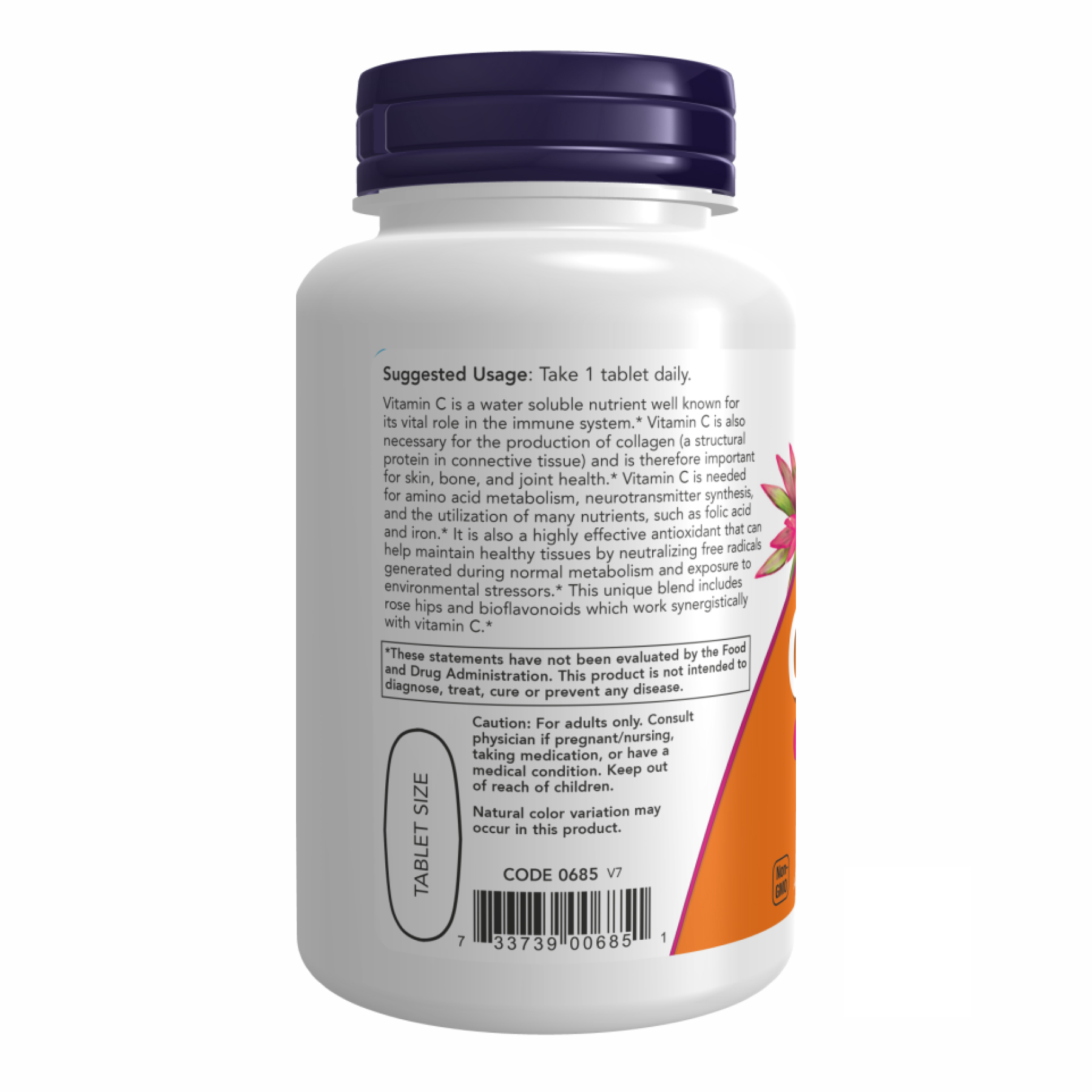 Now Foods C-1000 RH NO TR - 250 tabs 2022-10-0014