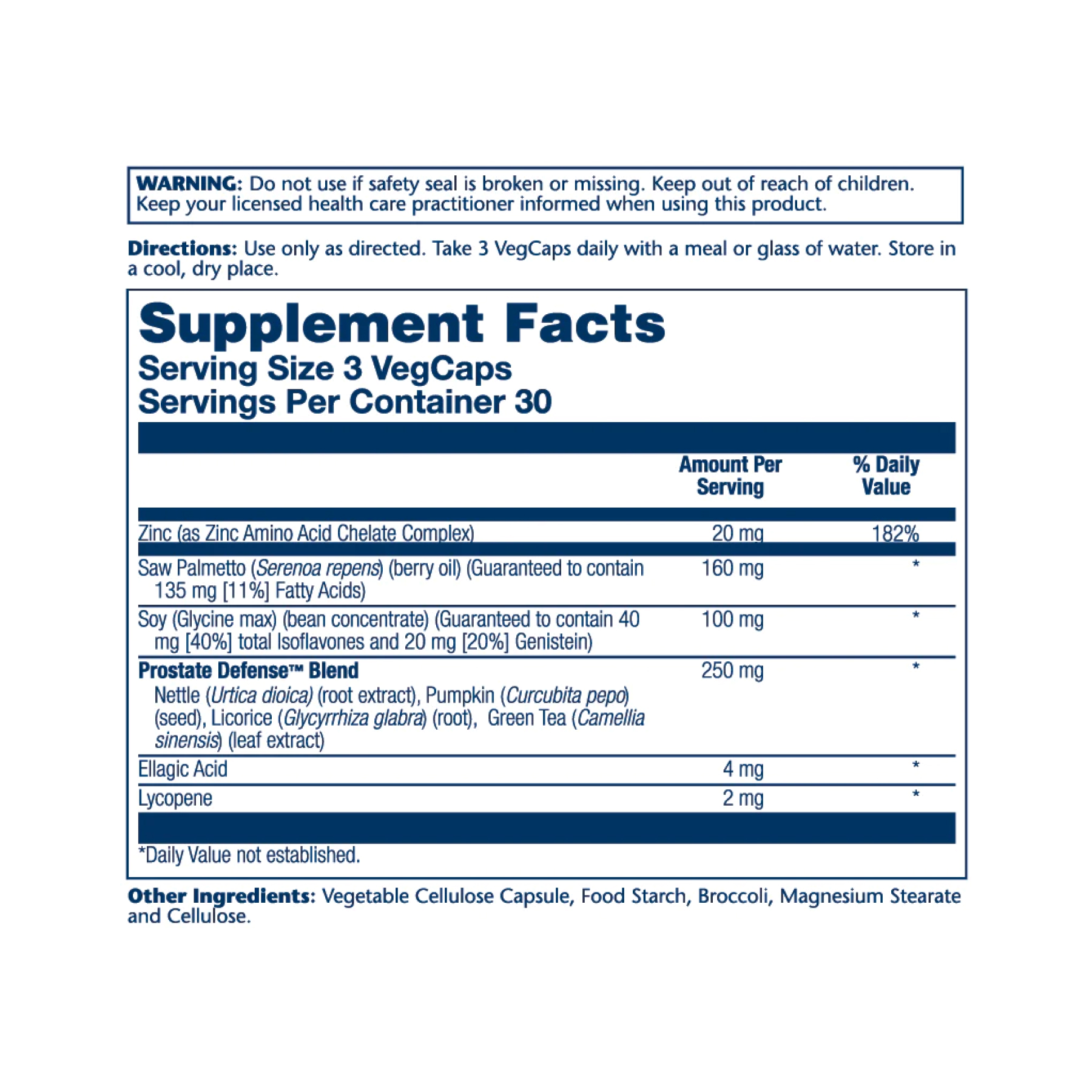 Solaray Prostate Defense - 90 vcaps 2023-10-2143