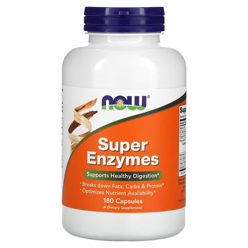 Now Foods Super Enzyme - 180 caps (До 11.26) 2024-11-0547