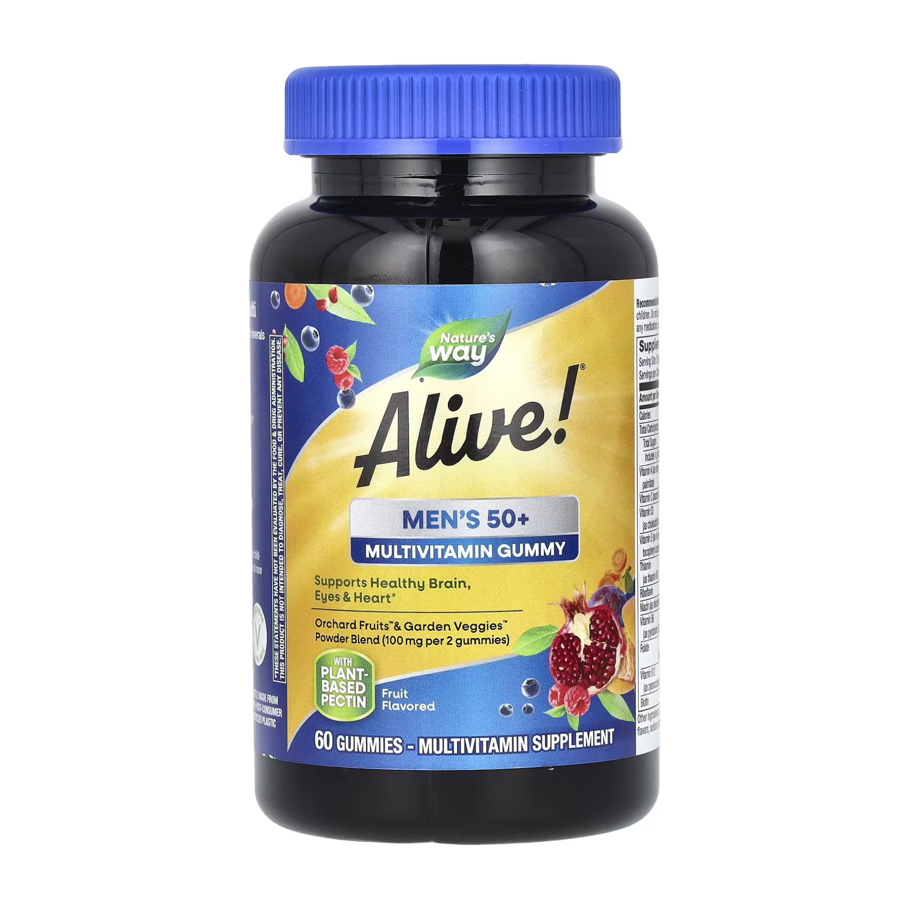 Nature's Way Men's 50+ Multivitamin - 60 gummies 2023-10-2170