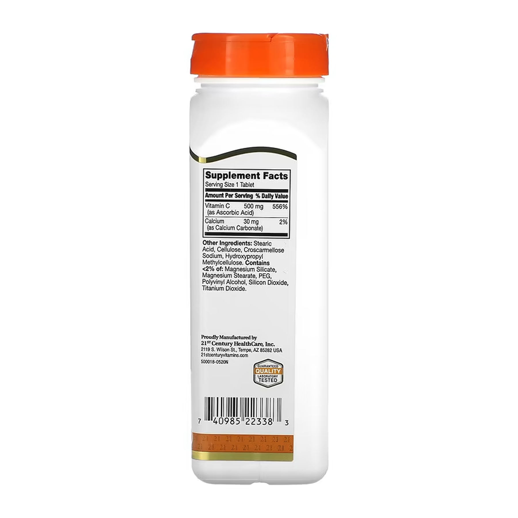 21st Century C 500 mg - 250 tabs 2023-10-7113