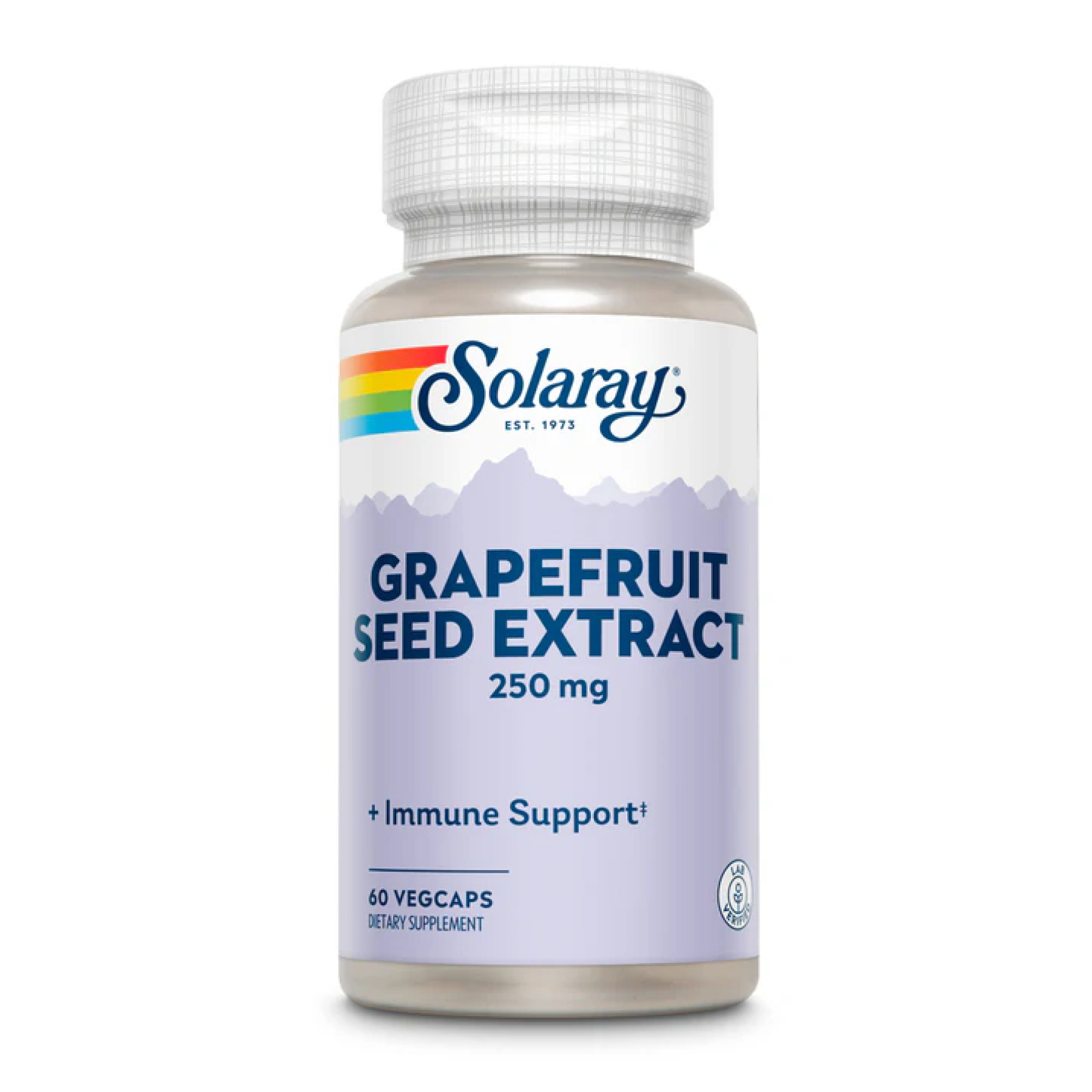 Solaray Grapefruit Seed Extract 250mg - 60 vcaps 2023-10-4433