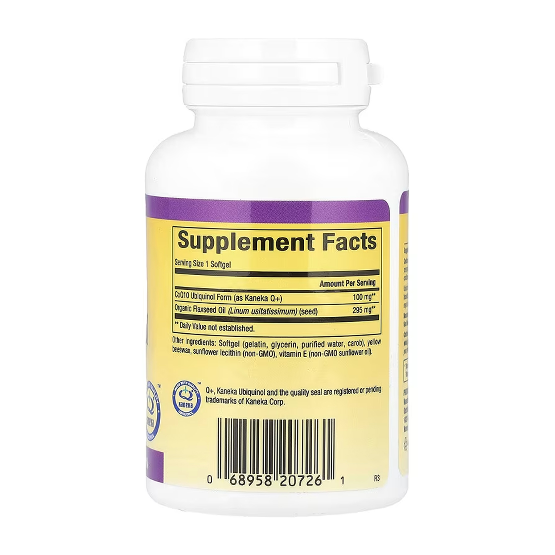 Natural Factors Ubiquinol CoQ10 100mg - 60 softgels 2023-10-5753