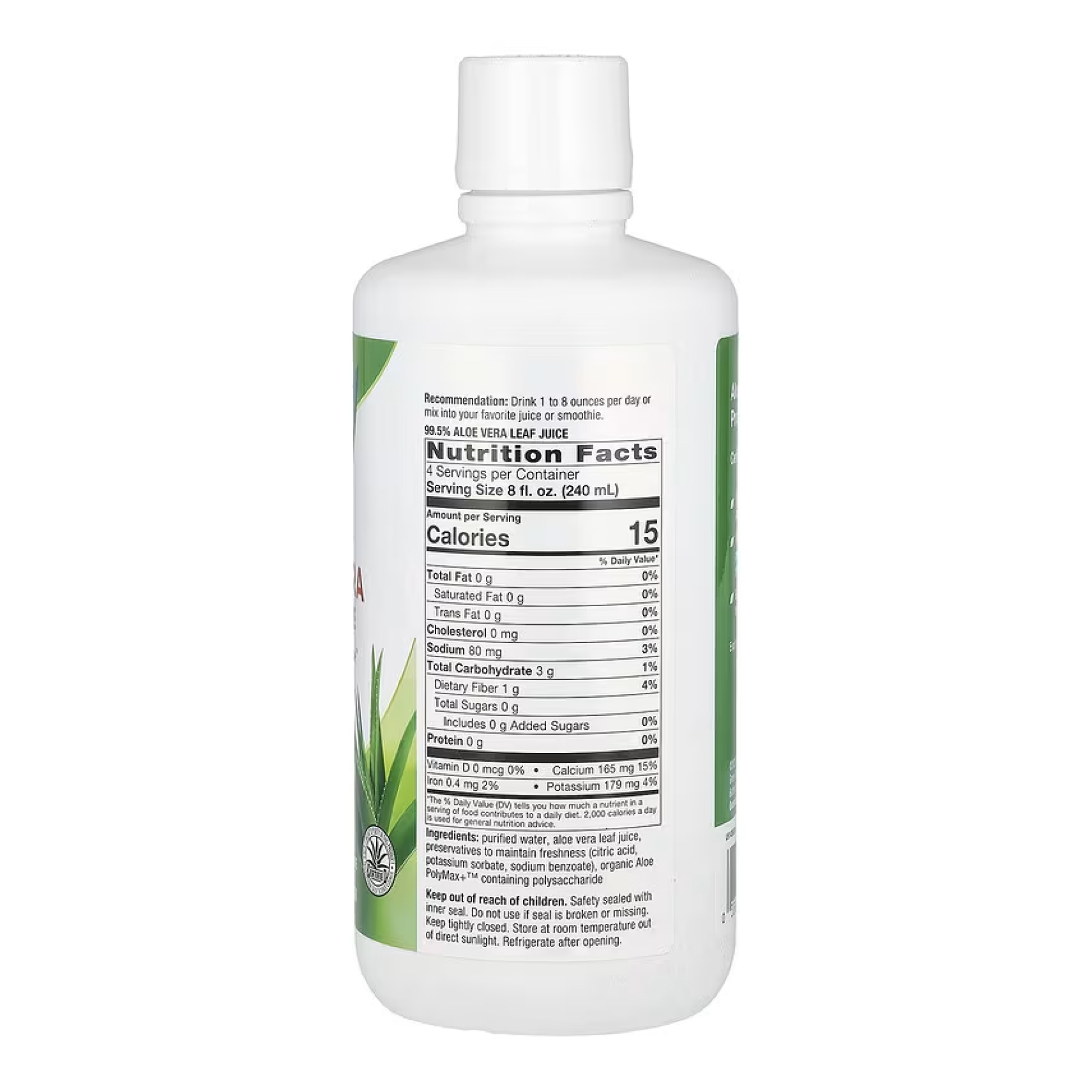 Nature's Way Aloe Vera Leaf Juice - 1000ml 2022-10-1063