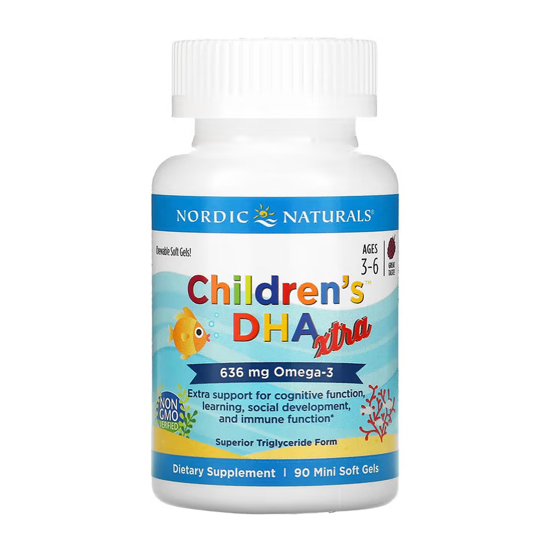 Nordic Naturals Children's DHA Xtra - 90 mini softgels 2023-10-5961