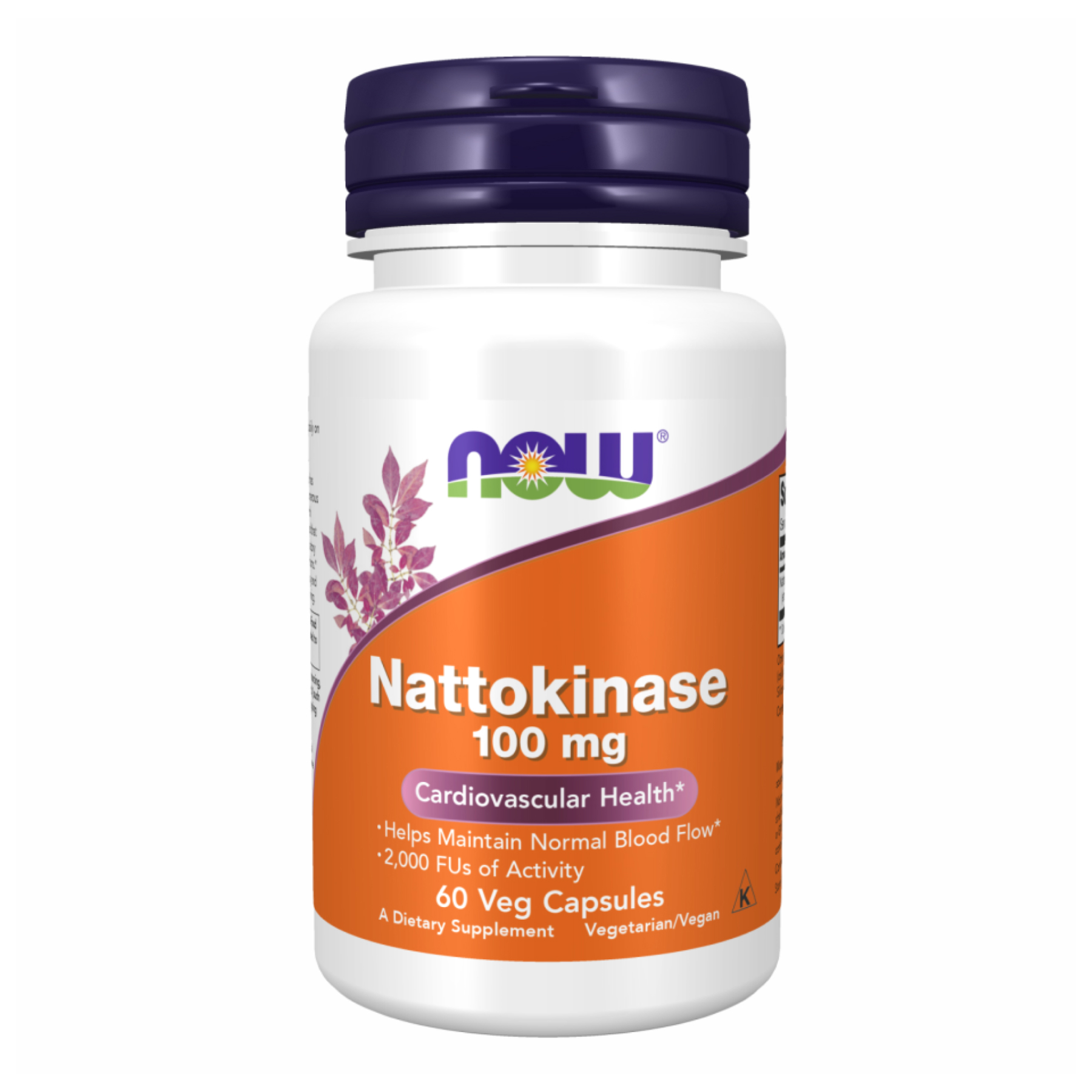 Now Foods Nattokinase 100mg - 60 vcaps 2022-10-1328