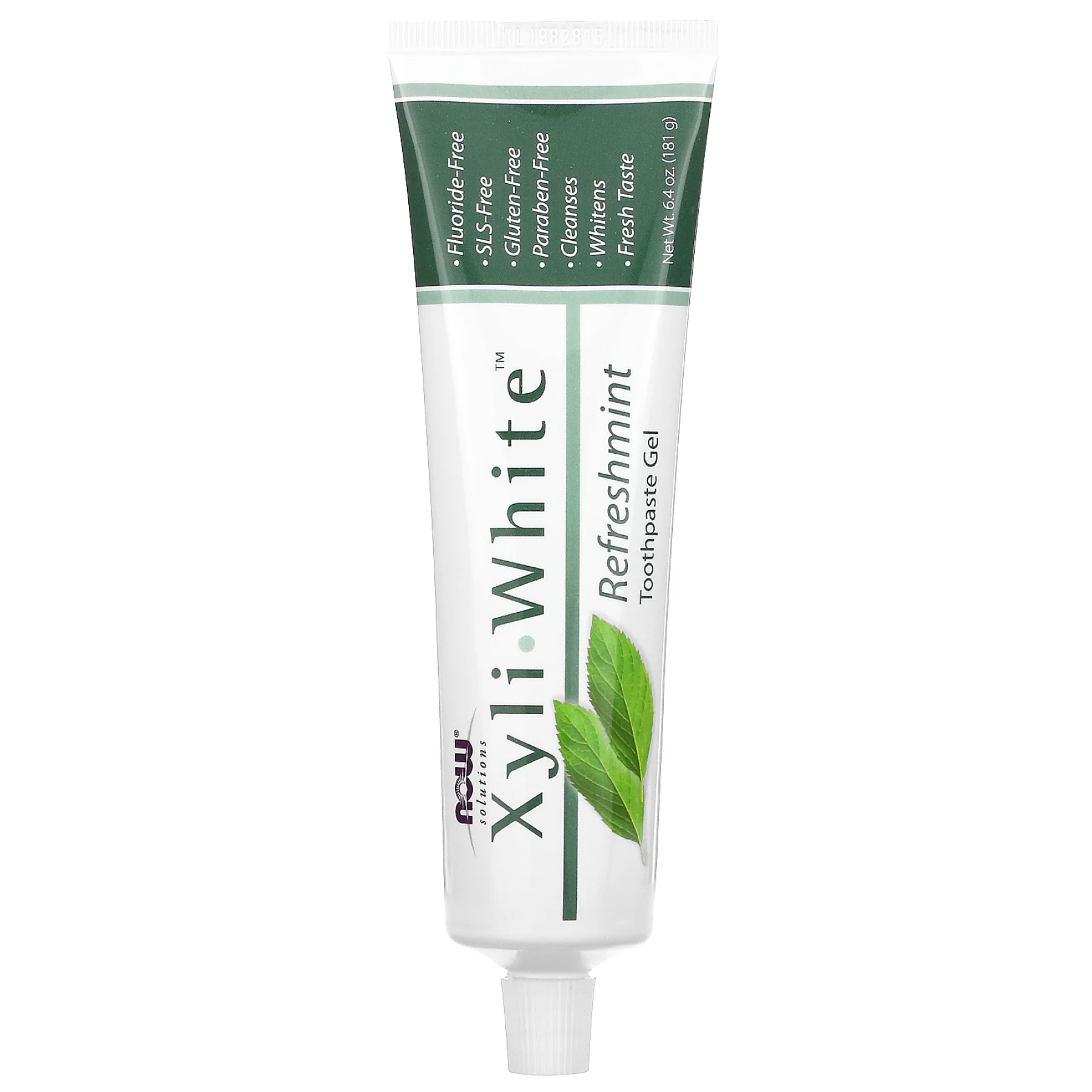 Now Foods Xyliwhite Refreshmint Toothpaste Gel - 6.4 oz 100-42-4820779-20