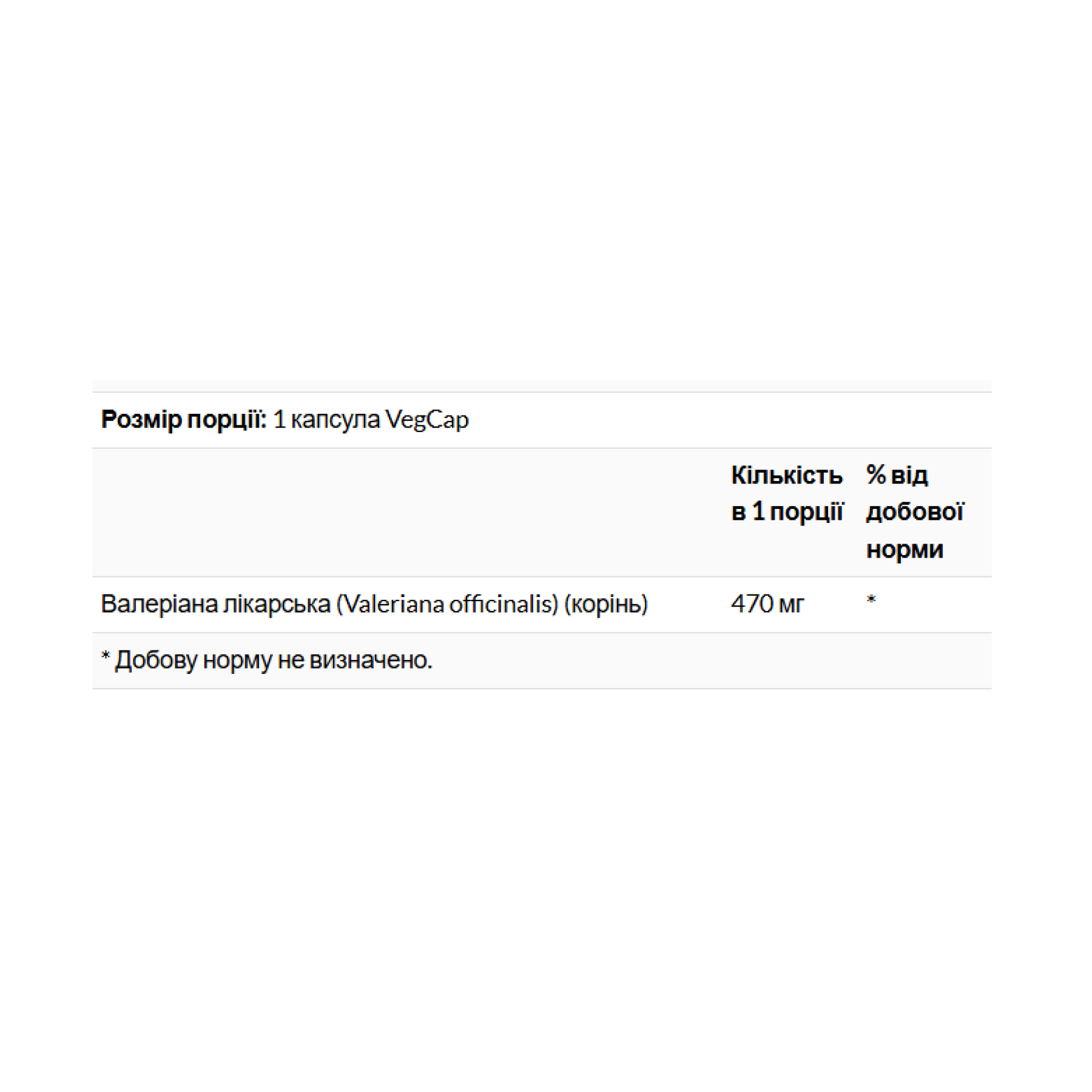 Solaray Valerian Root 470mg - 100 vcaps 2023-10-5272