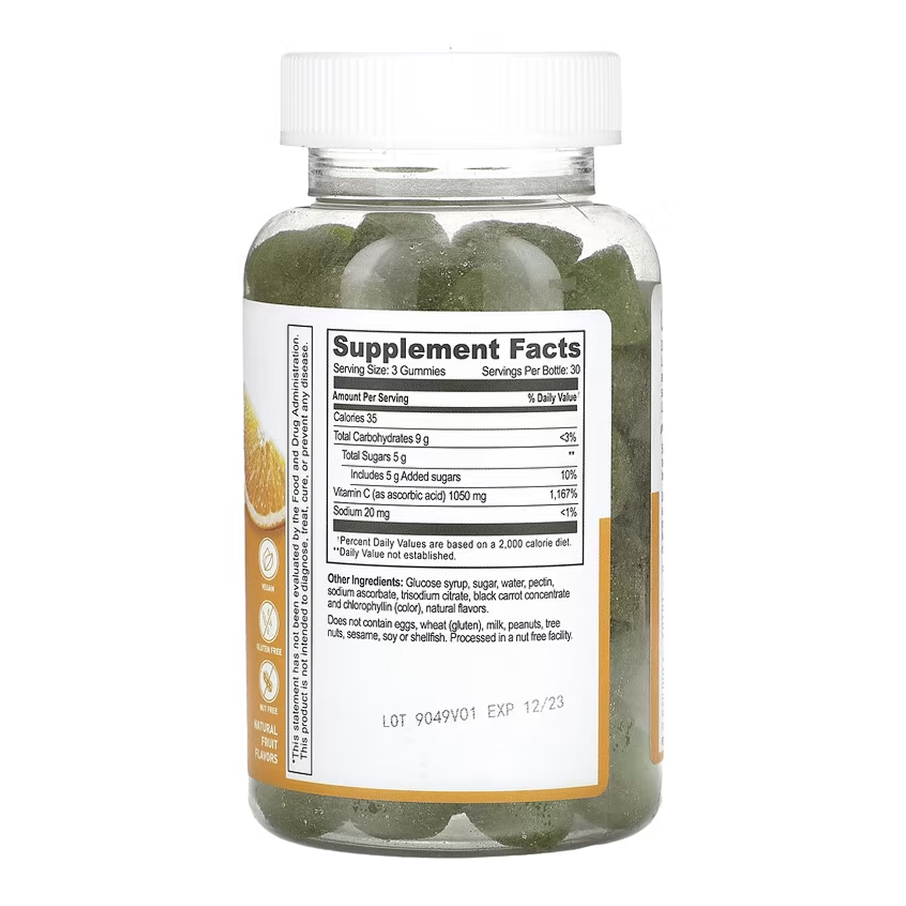 Lifeable Vitamin C 1050mg Adult - 90 gummies 2023-10-7299