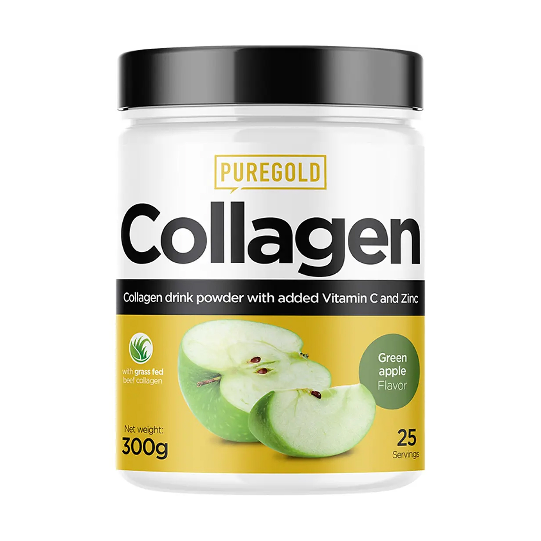 Pure Gold Collagen - 300g Green Apple 2022-09-0473