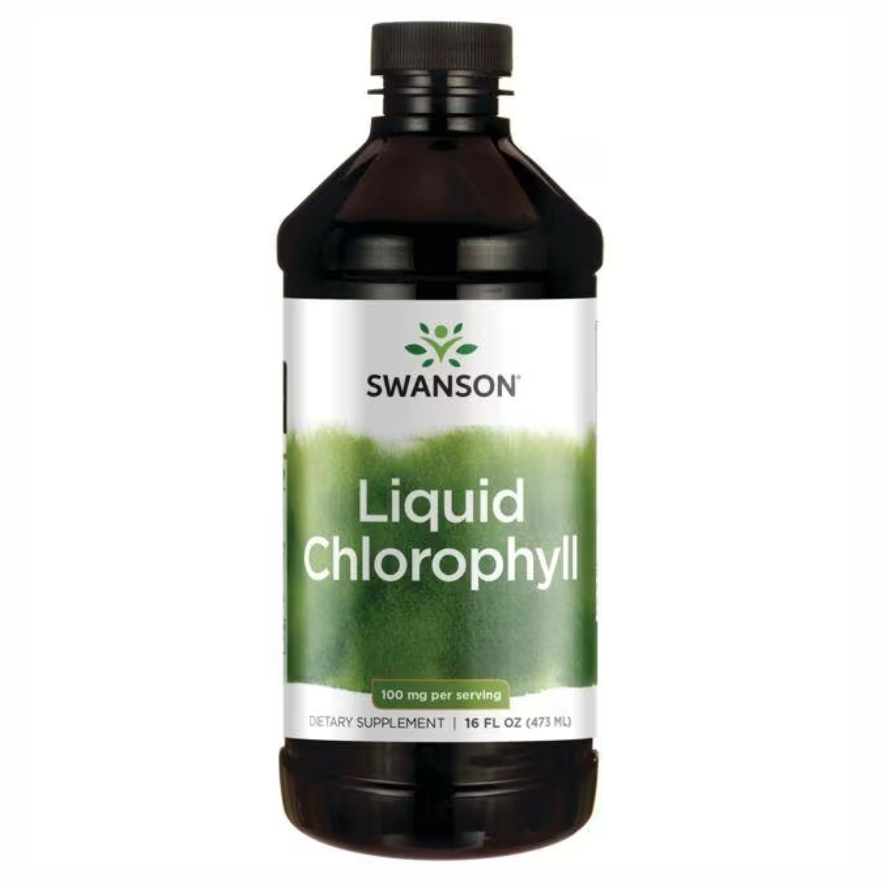 Swanson Liquid Chlorophyll 100mg - 473ml (16FL OZ) 100-60-3882547-20