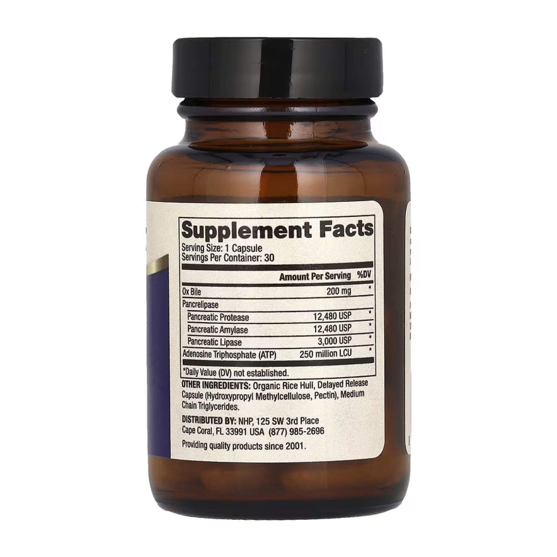 Dr. Mercola Gallbladder Enzymes - 30 caps 2022-10-2453