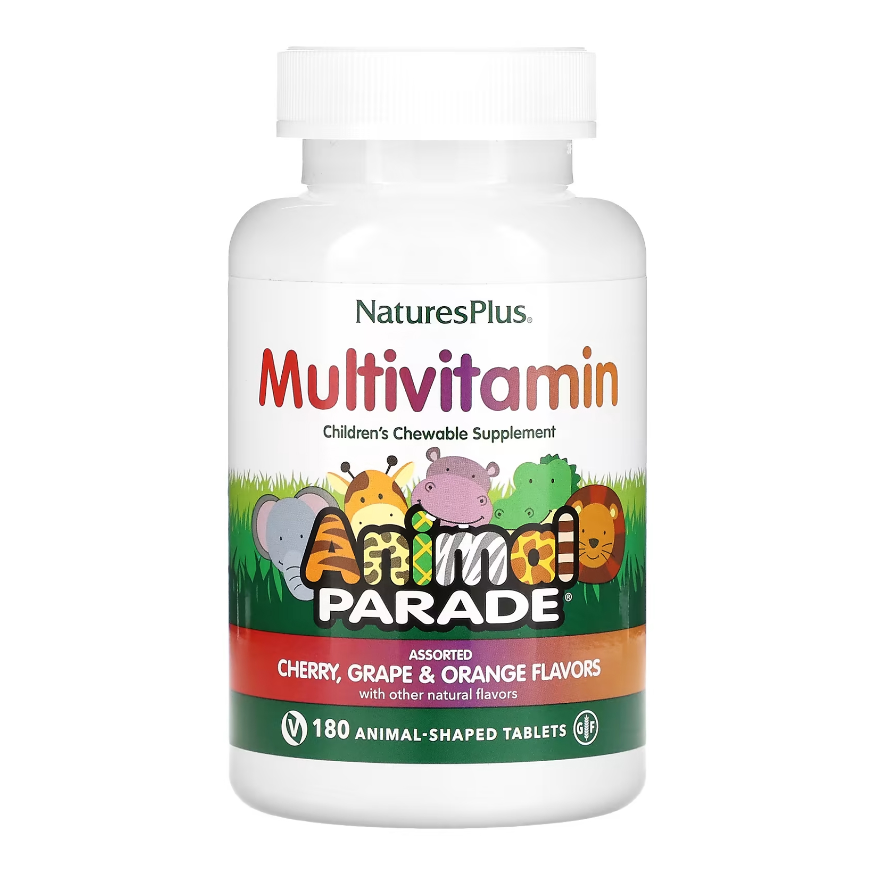 Nature's Plus Assorted Chewable - 180 tabs 2022-10-2861