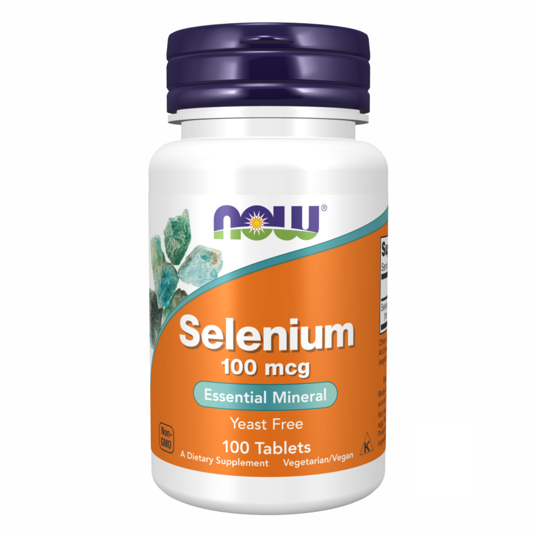 Now Foods Selenium 100 mcg - 100 tabs 2022-10-0042