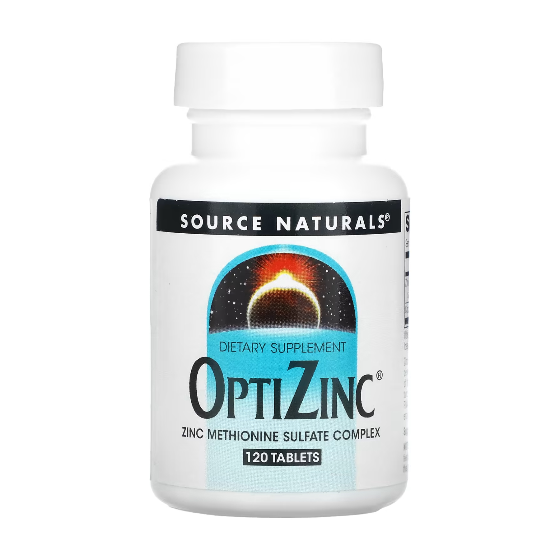 Source Naturals OptiZinc® - 120 tabs 2023-10-2687