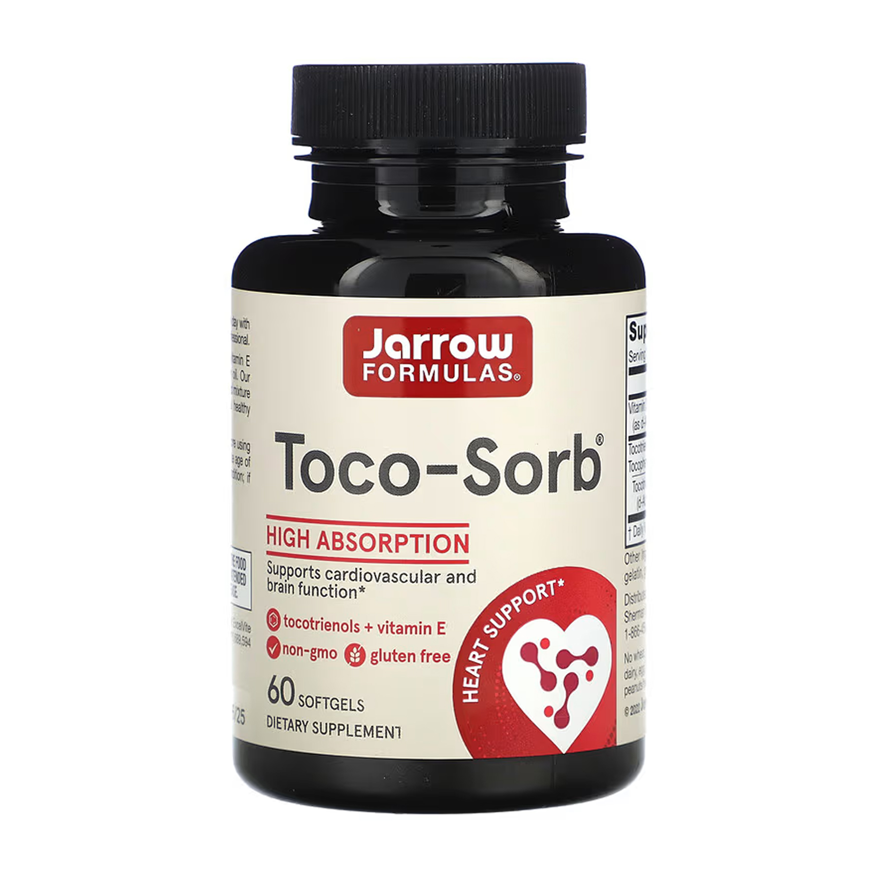 Jarrow Formulas Toco-Sorb® - 60 caps 2023-10-6210