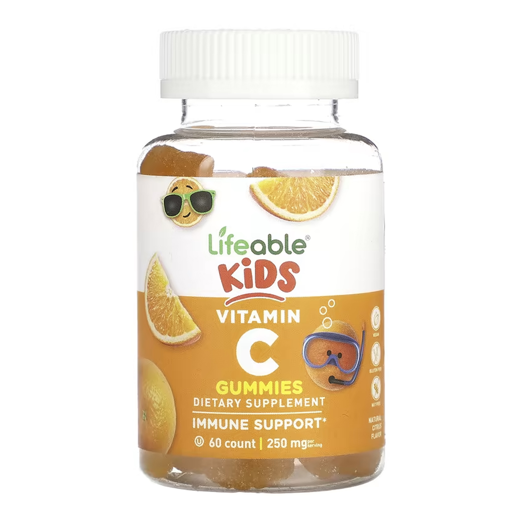 Lifeable Vitamin C Kids - 60 gummies 2023-10-7300