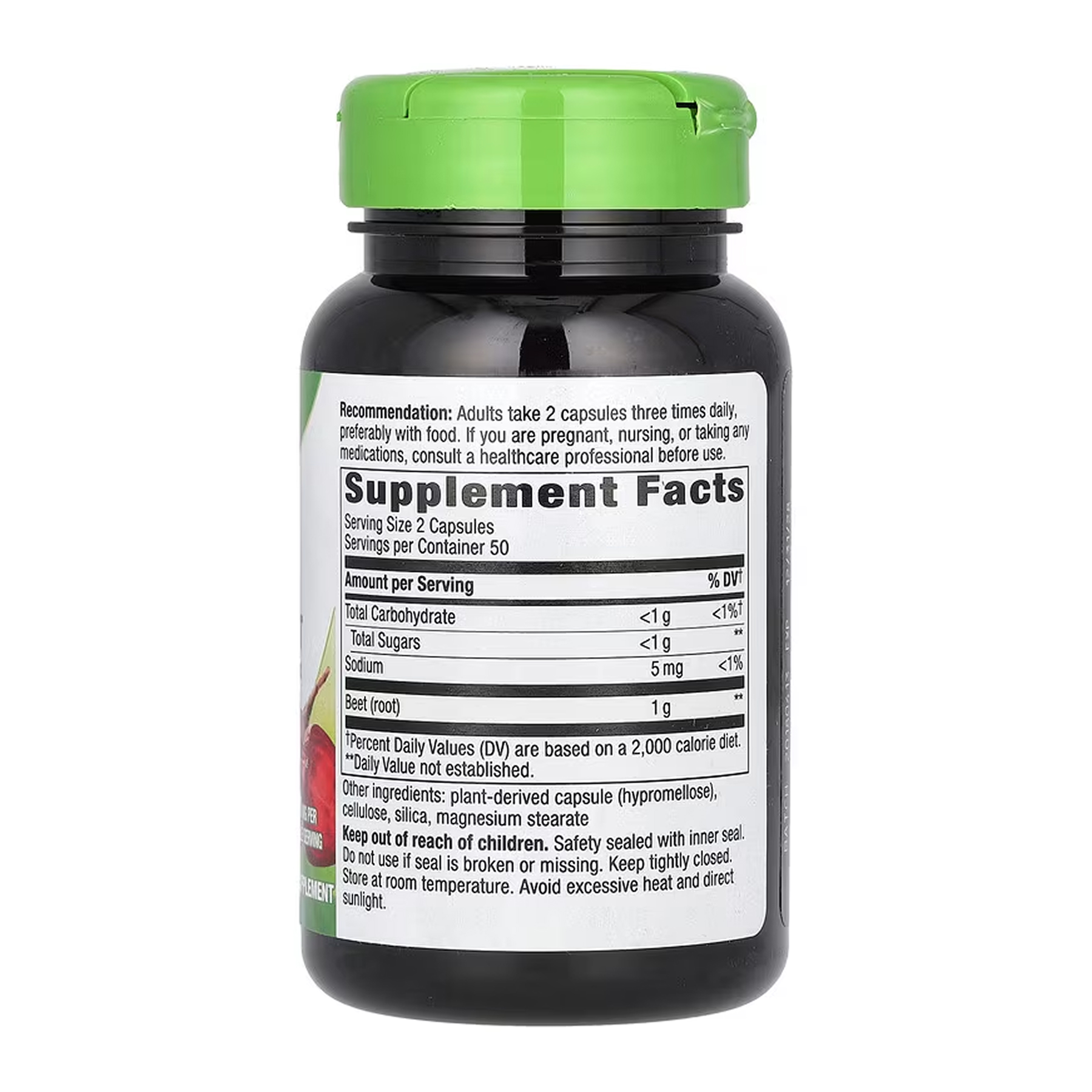 Nature's Way Beet Root Powder - 100 vcaps 2023-10-6406
