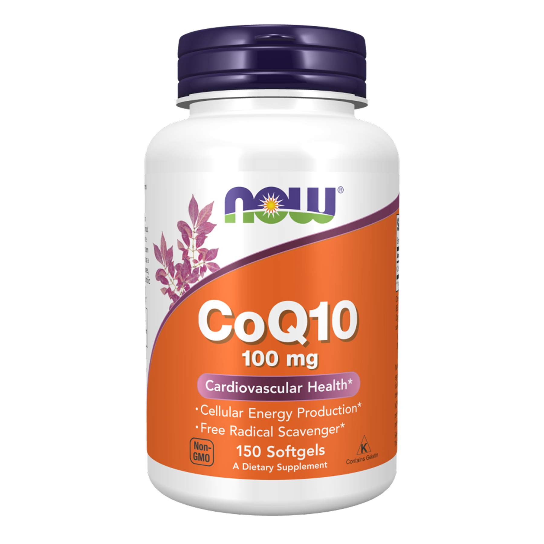 Now Foods CoQ10 100mg - 150 softgels 2023-10-6115