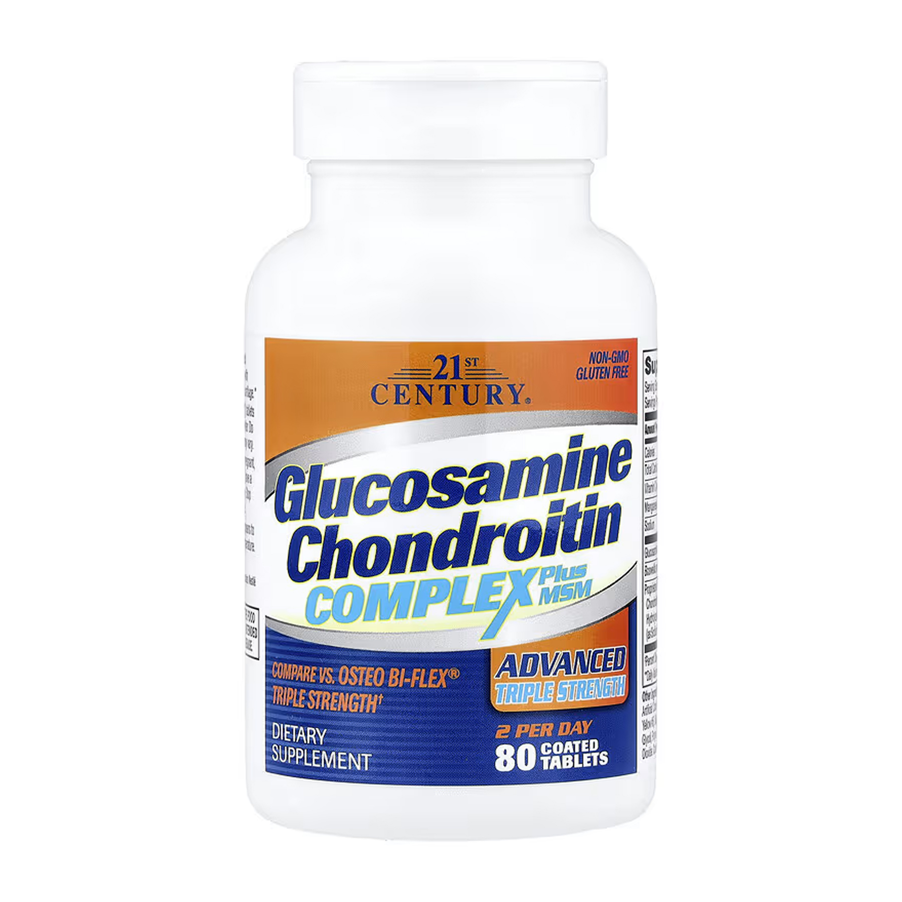 21st Century Glucosamine Chondroitin Complex Triple - 80 tabs 2023-10-7065