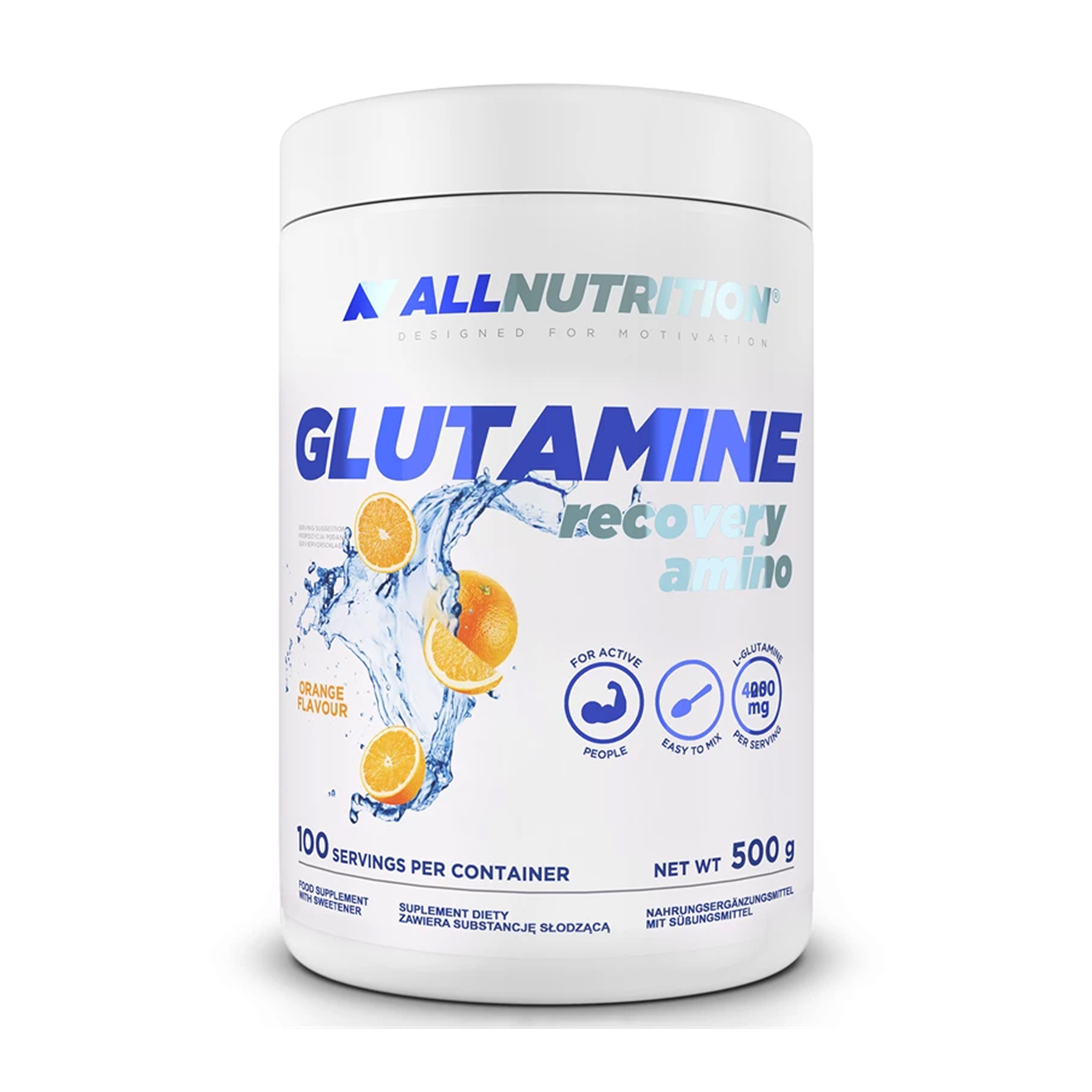 Allnutrition Glutamine - 500g 100-71-4064882-20