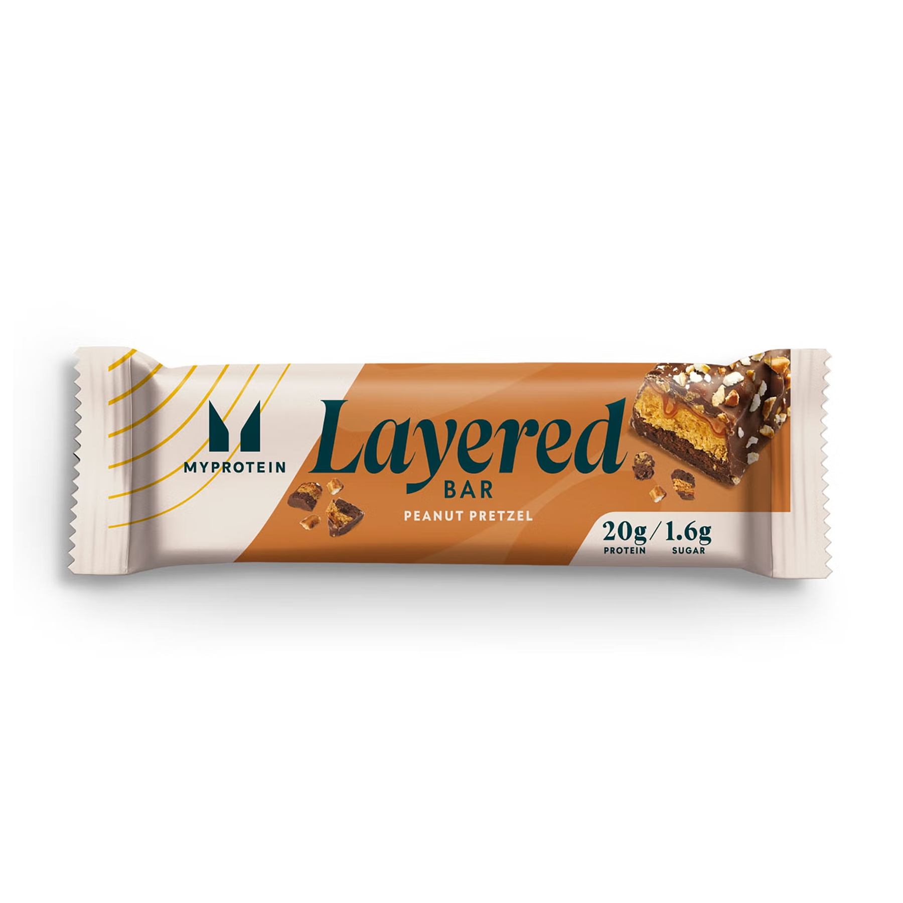 Myprotein Layered Bar - 60g Chocolate Peanut Pretzel 2023-10-7891