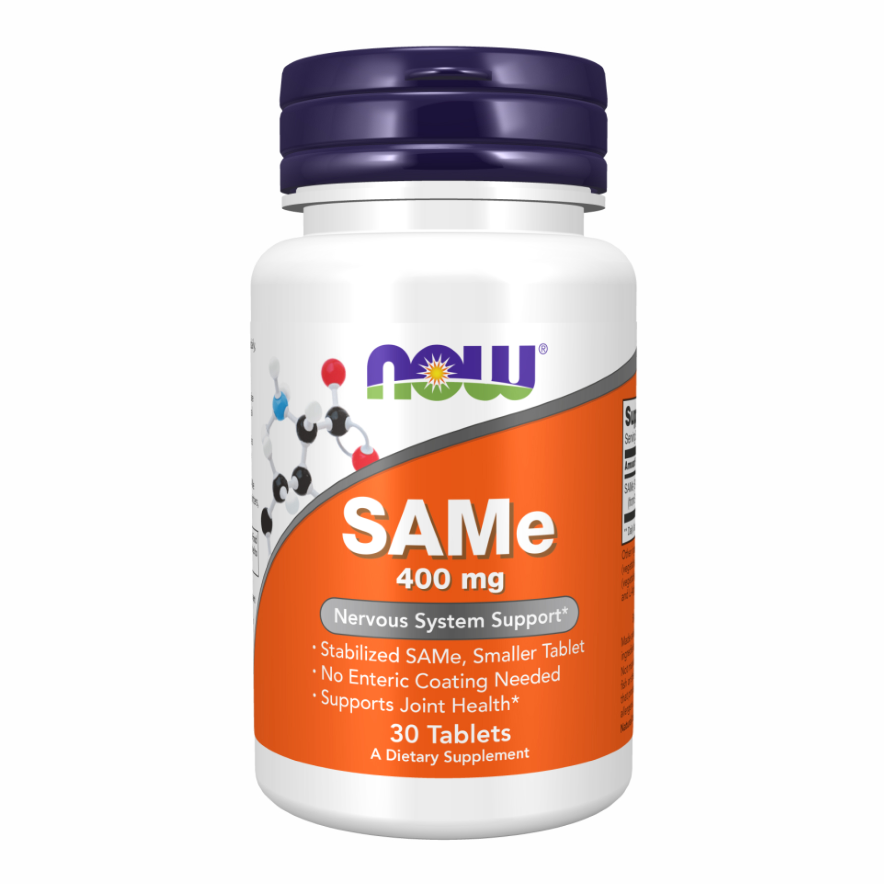 Now Foods SAM-E 400mg - 30 tabs 2022-10-2548